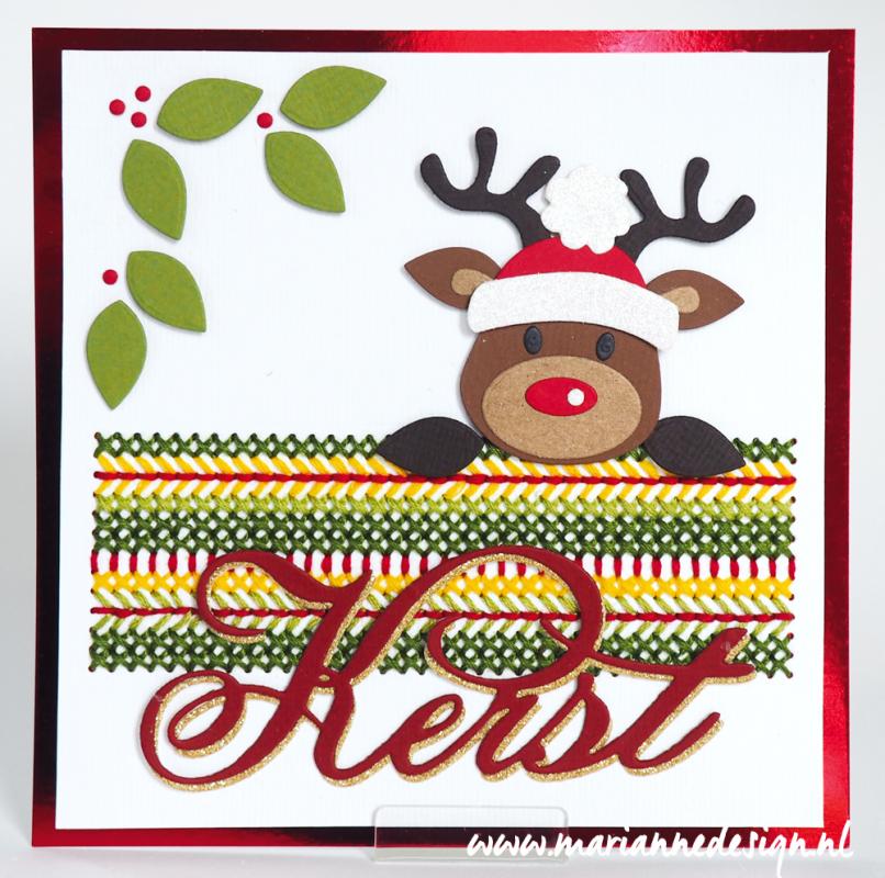 Marianne Design Eline's Reindeer Die + free bonus die