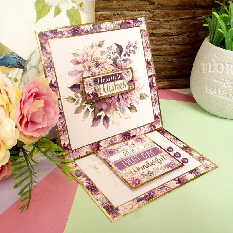 Floral Reveal Shutter Concept Card Kit