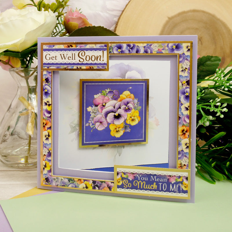 Floral Reveal Shutter Concept Card Kit