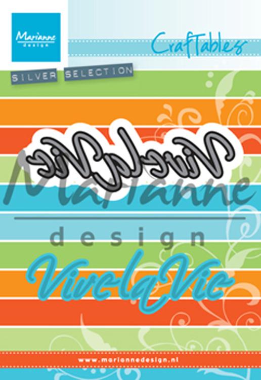 Marianne Design: Craftables Dies - Vive La Vie