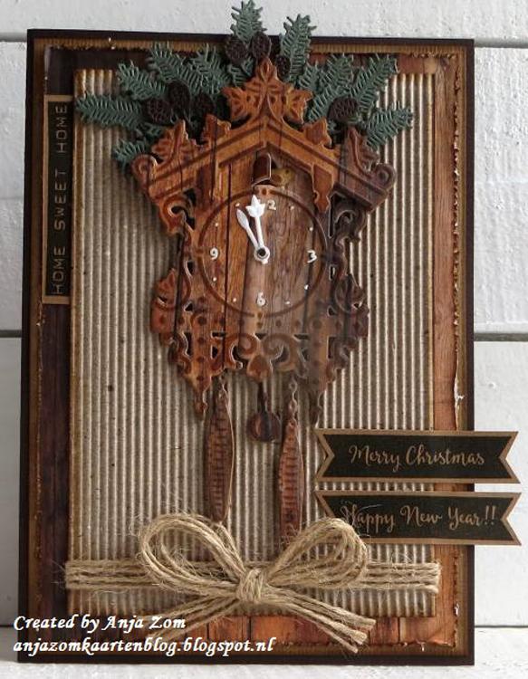 Marianne Design: Craftables Dies - Cuckoo Clock Die