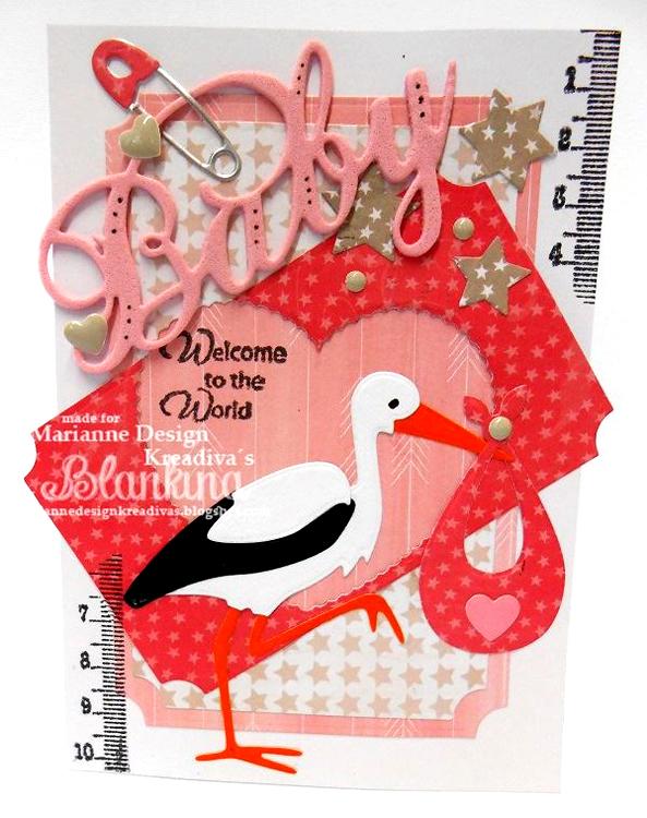 Marianne Design: Craftables Dies - Basic Ticket Die Set