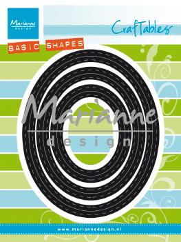 Marianne Design Craftables Basic Passe-Partouts Ovals