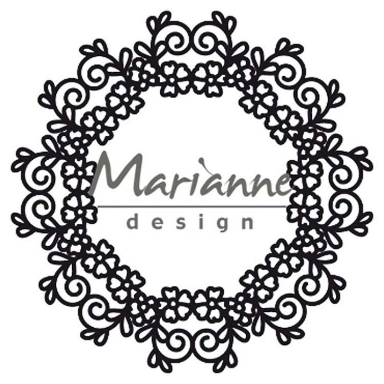 Marianne Design Craftables Floral Doily