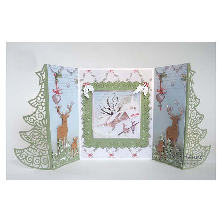 Marianne Design Craftables Punch Die Holly