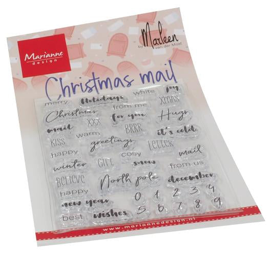 Christmas Mail By Marleen Clear Stamps