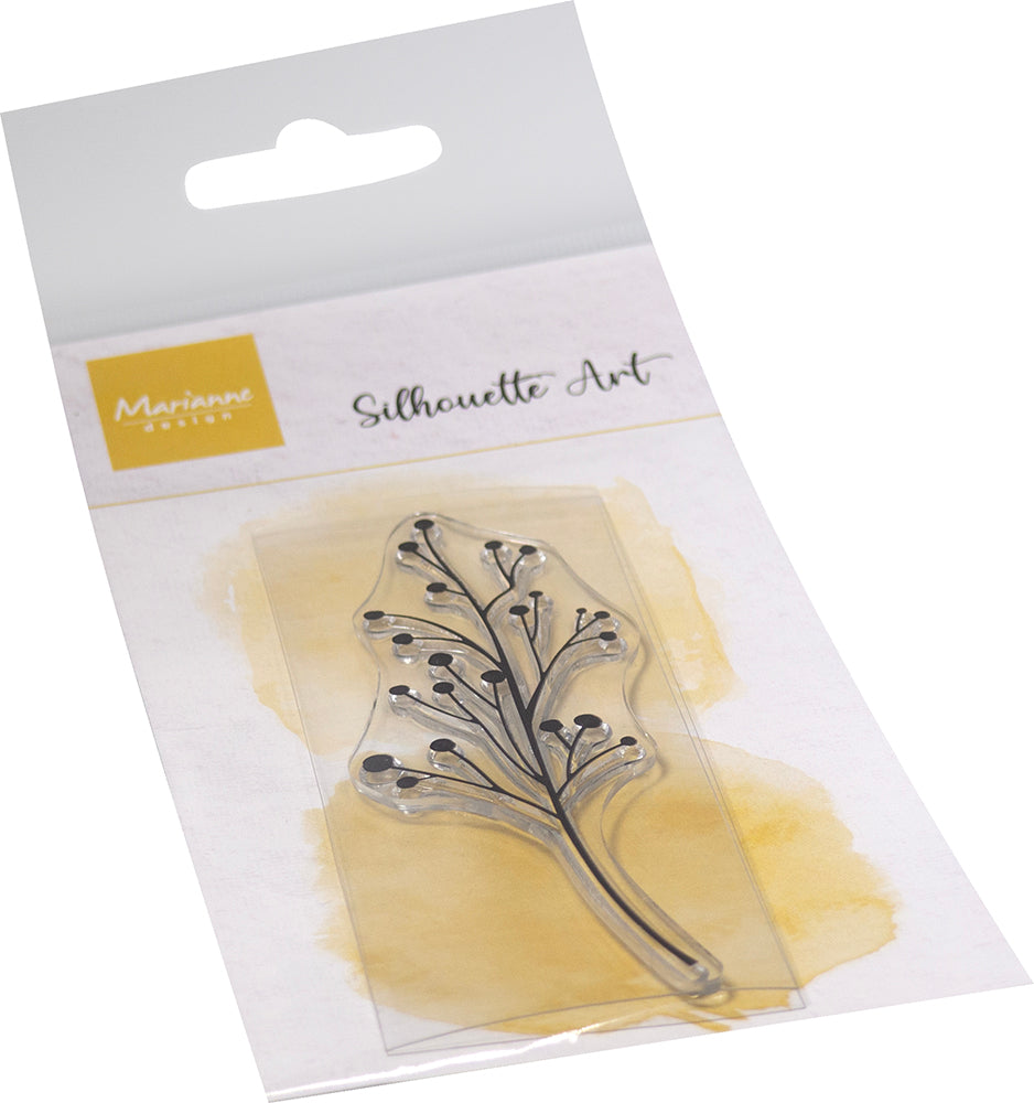 Marianne Design Clear Stamp - Silhouette Art Ilex