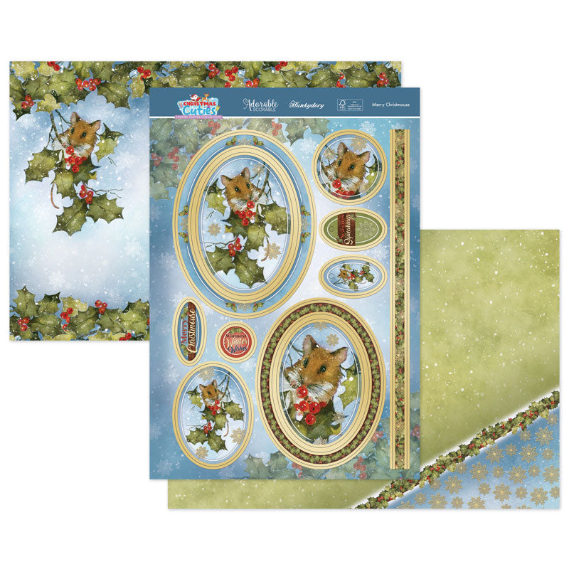 Merry Christmouse Luxury Topper Set