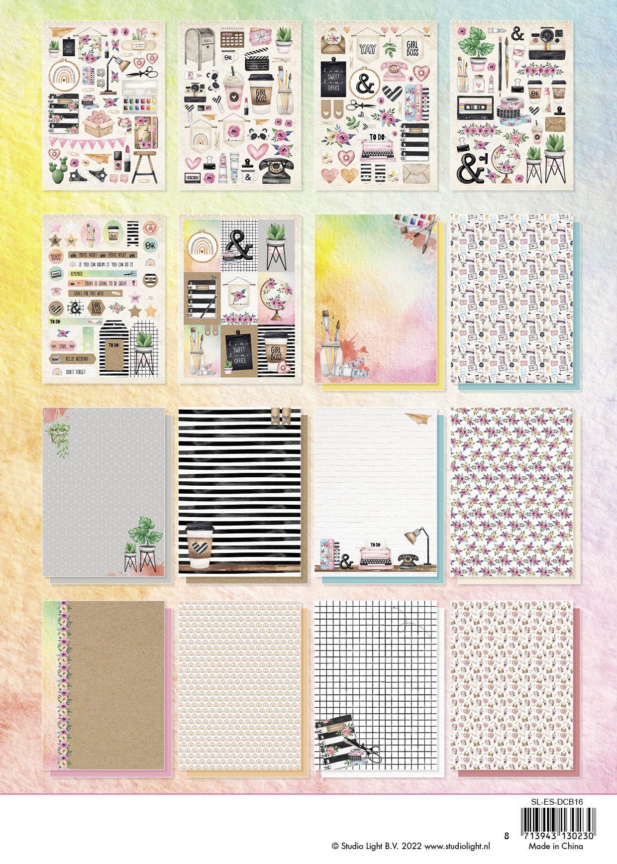 SL DIY Block Love To Create Essentials 294x210xmm 1 PC nr.16