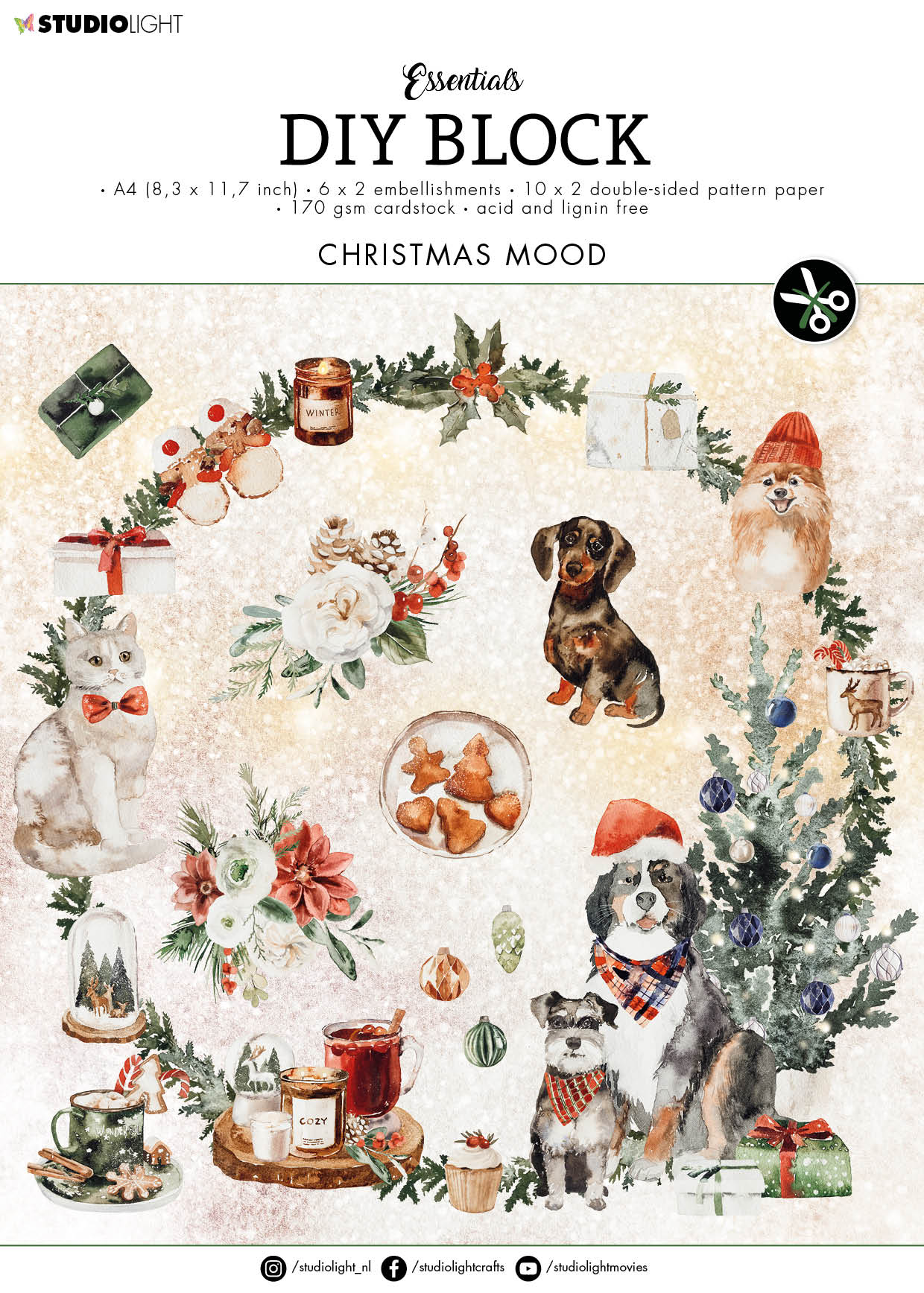 SL DIY Block Christmas Mood Essentials 297x210x9mm 32 SH nr.31