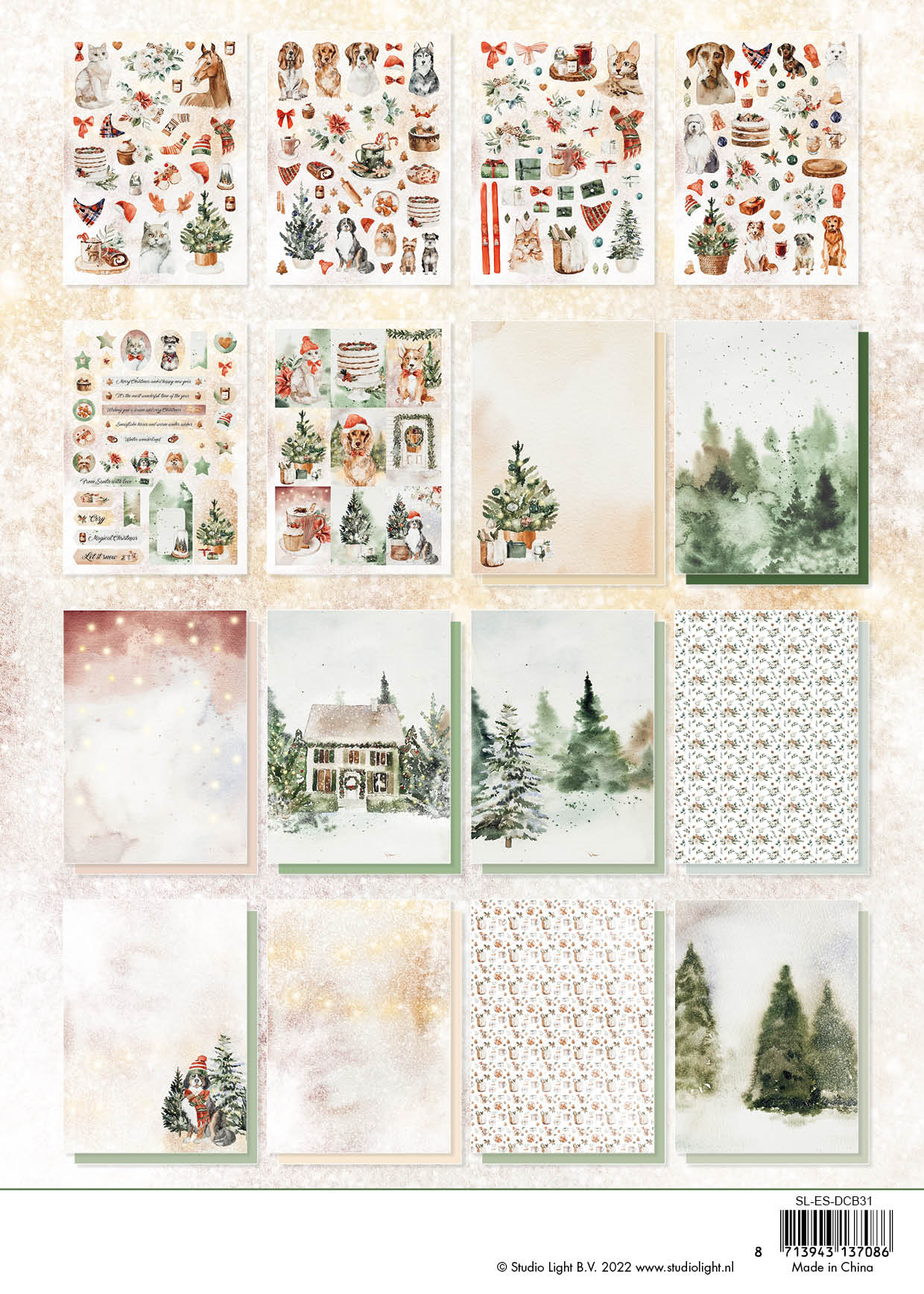 SL DIY Block Christmas Mood Essentials 297x210x9mm 32 SH nr.31