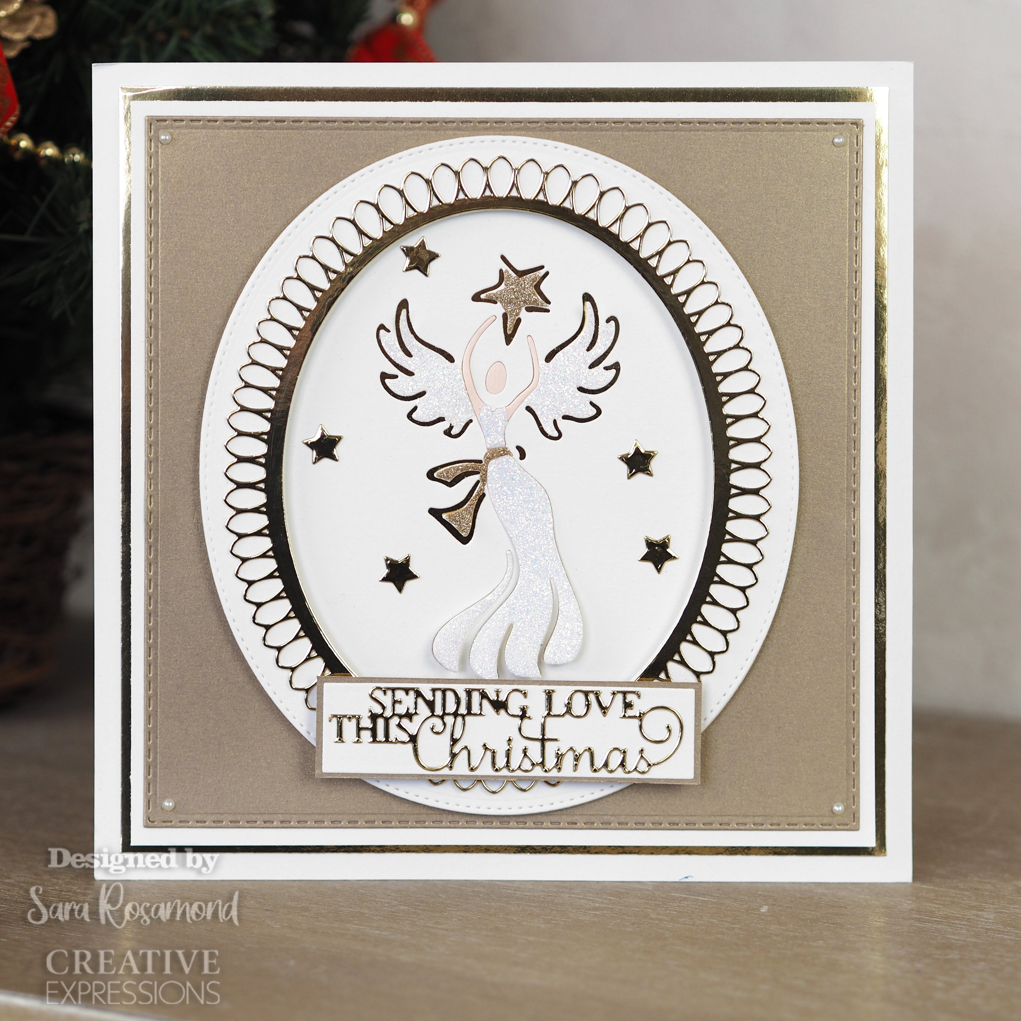 Creative Expressions Sue Wilson Christmas Angel 2021 Craft Die