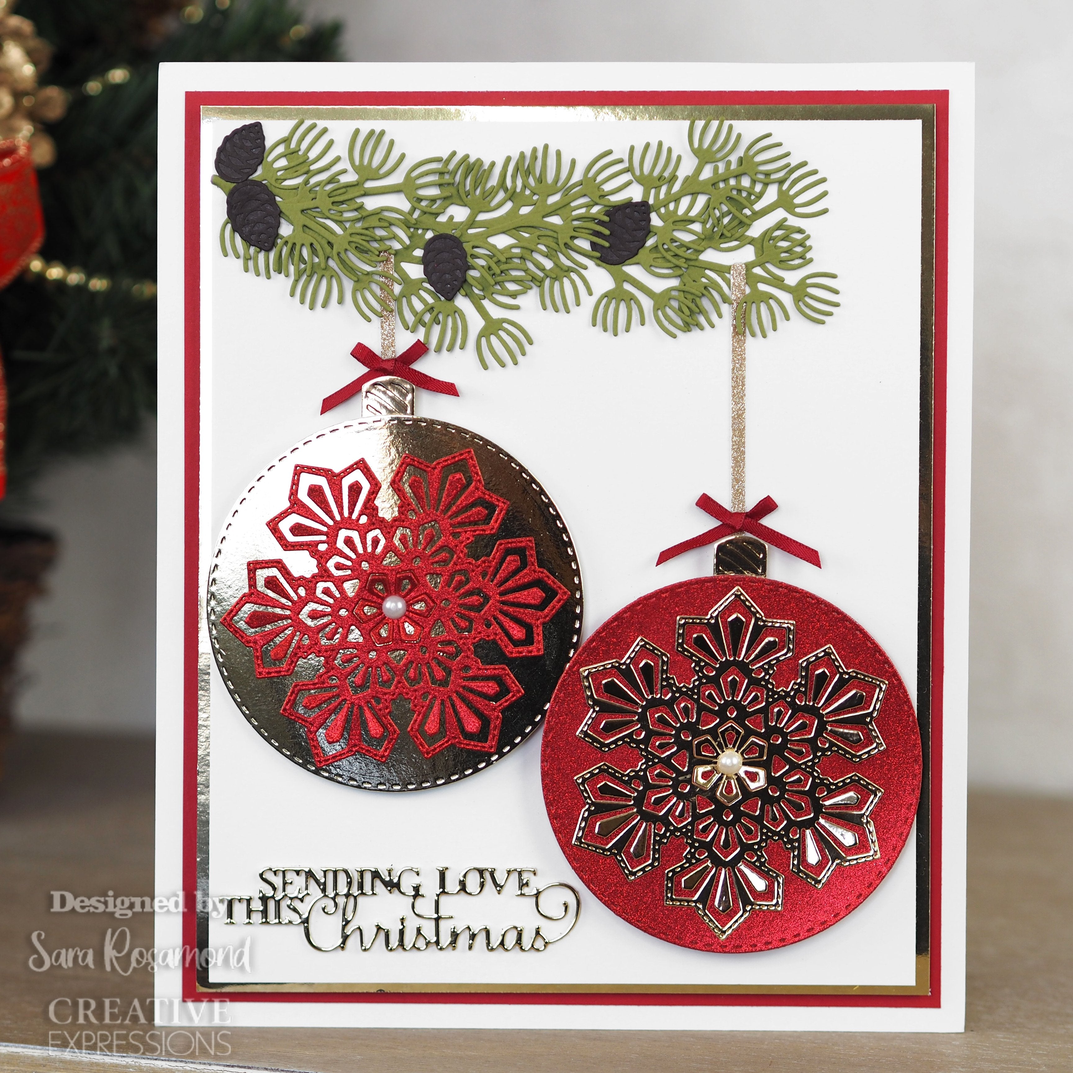 Creative Expressions Sue Wilson Mini Expressions Sending Love This Christmas