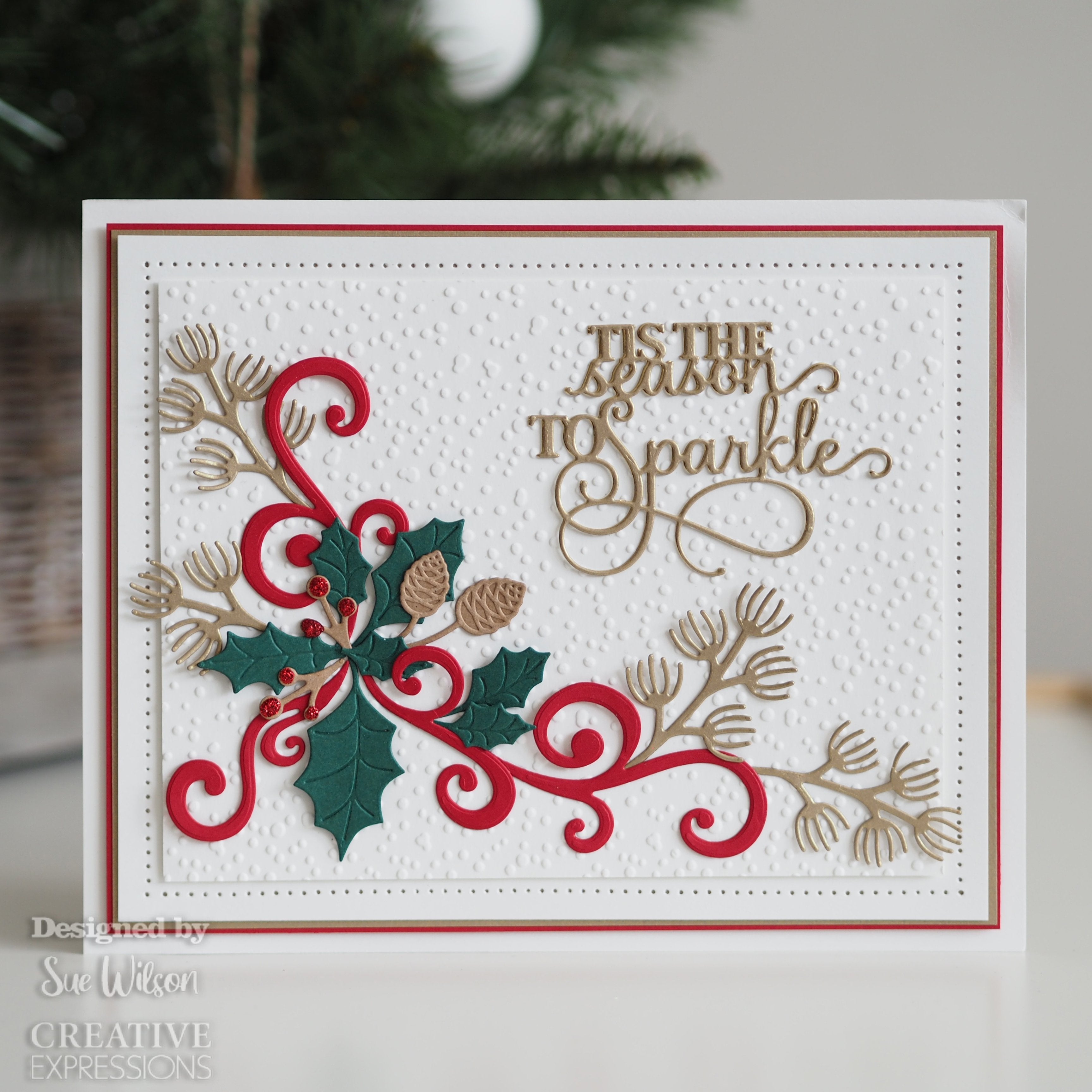 Creative Expressions Sue Wilson Mini Expressions Tis The Season To Sparkle Craft Die