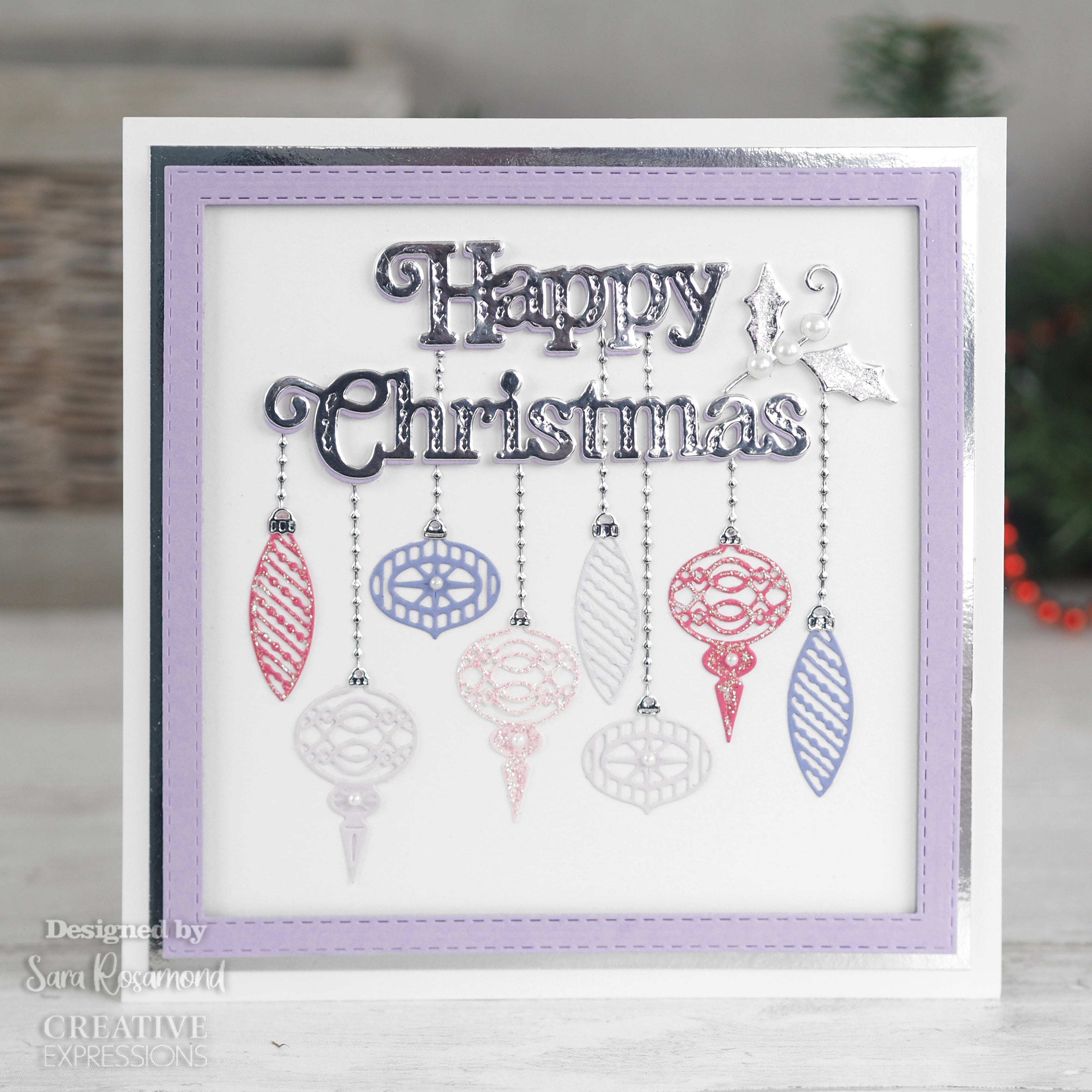 Creative Expressions Sue Wilson Snowflake Baubles