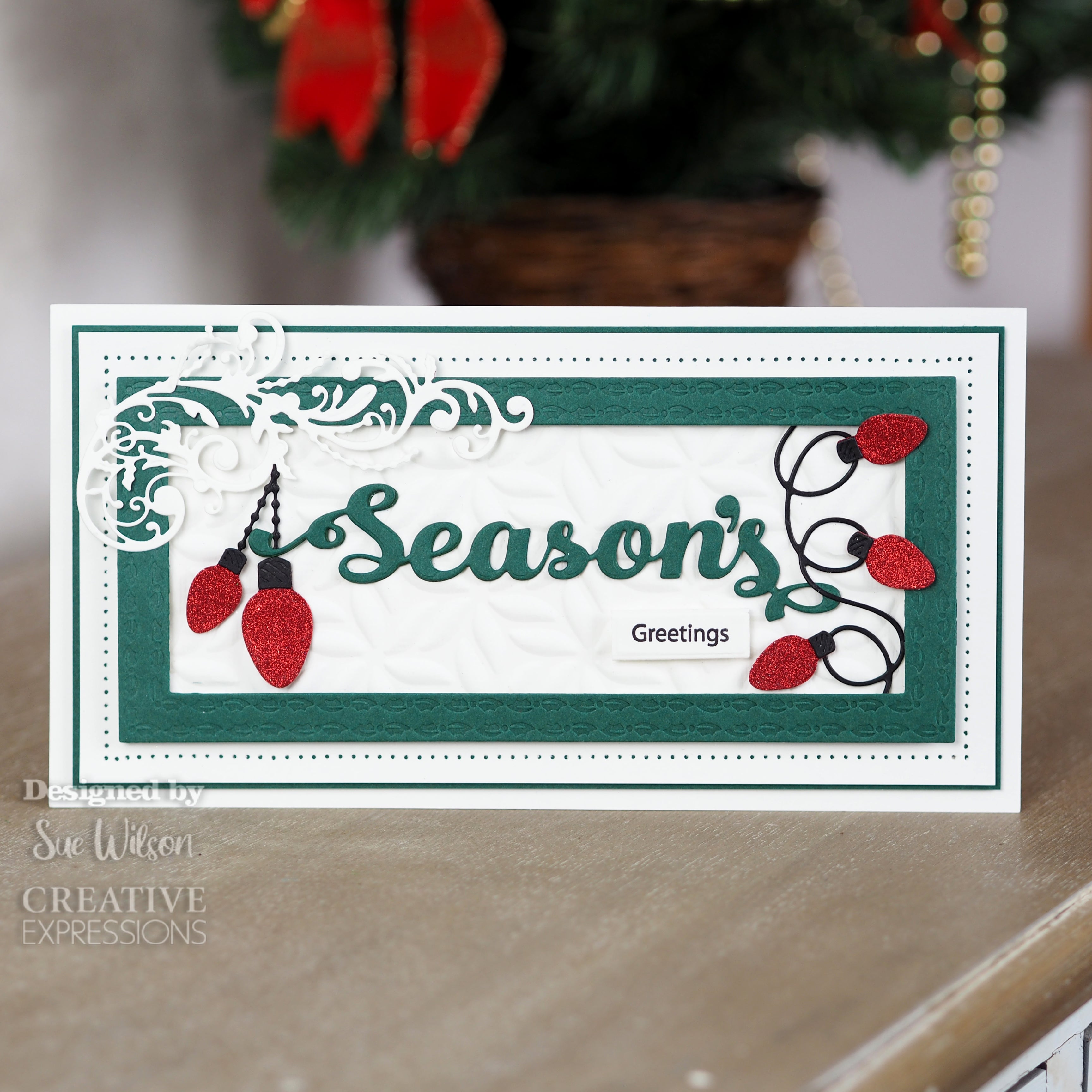 Creative Expressions Sue Wilson Seasons Craft Die & Stamp Set