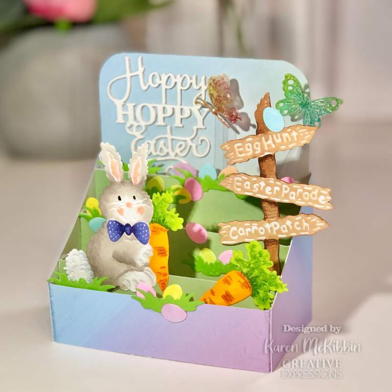 Creative Expressions Sue Wilson Necessities Easter Bunny Craft Die