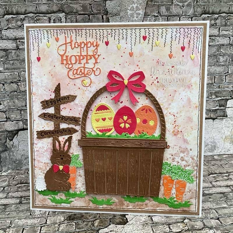 Creative Expressions Sue Wilson Necessities Easter Bunny Craft Die