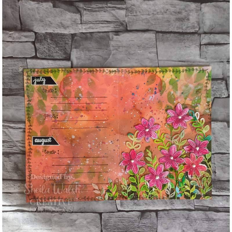 Creative Expressions Helen Colebrook Flower Garden Craft Die