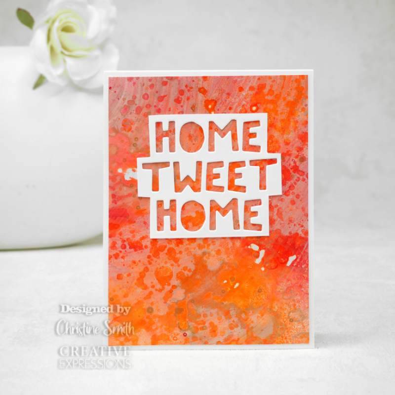 Creative Expressions Paper Panda Home Tweet Home Craft Die