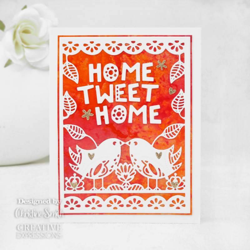 Creative Expressions Paper Panda Home Tweet Home Craft Die