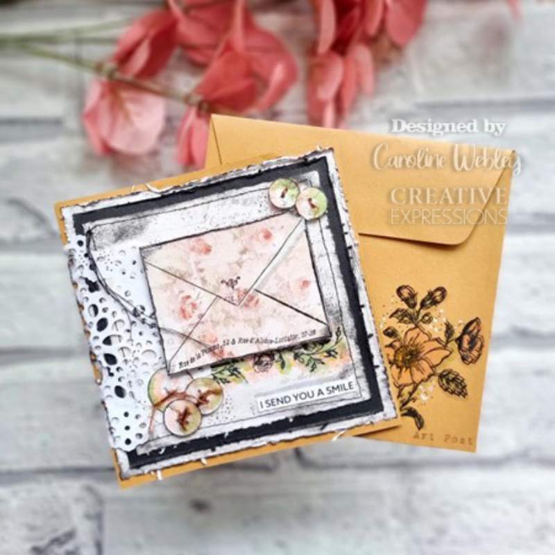 Creative Expressions Sam Poole Shabby Basics Shabby Buttons Craft Die