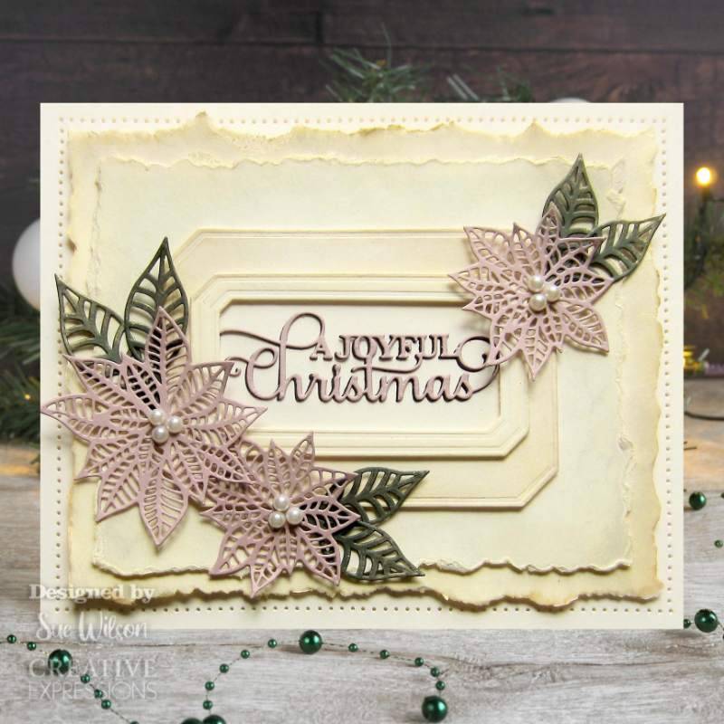 Creative Expressions Sue Wilson Festive Mini Expressions A Joyful Christmas Craft Die