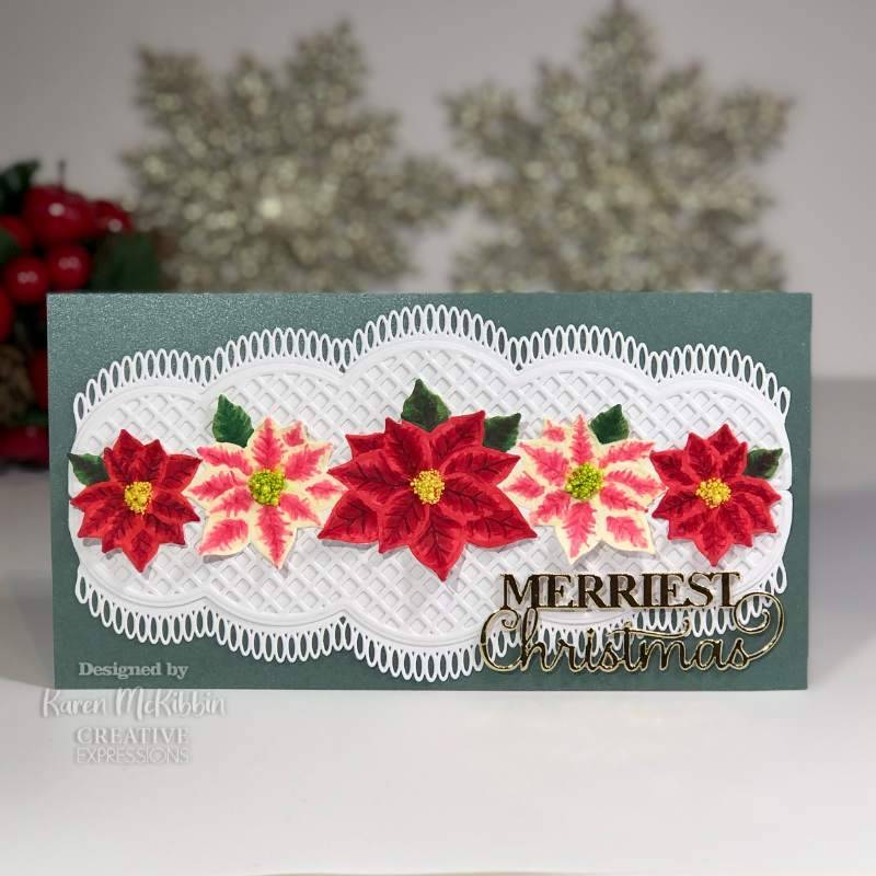 Creative Expressions Sue Wilson Festive Mini Expressions Merriest Christmas Craft Die