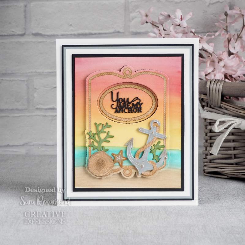 Creative Expressions Sue Wilson You Are My Anchor Frame Die