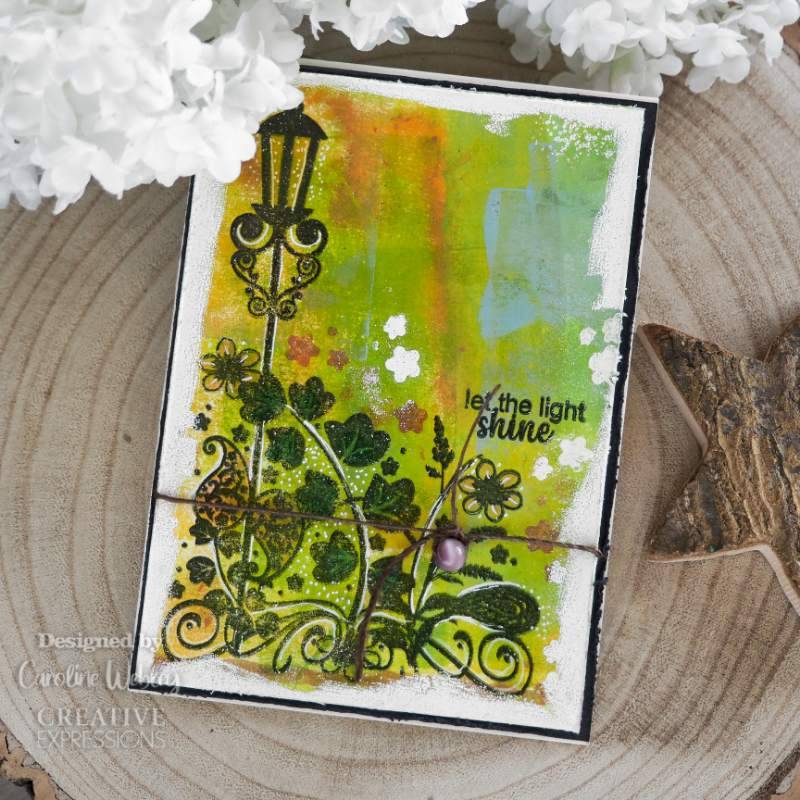 Creative Expressions Designer Boutique Go With The Glow 6 in x 4 in Clear Stamp Set