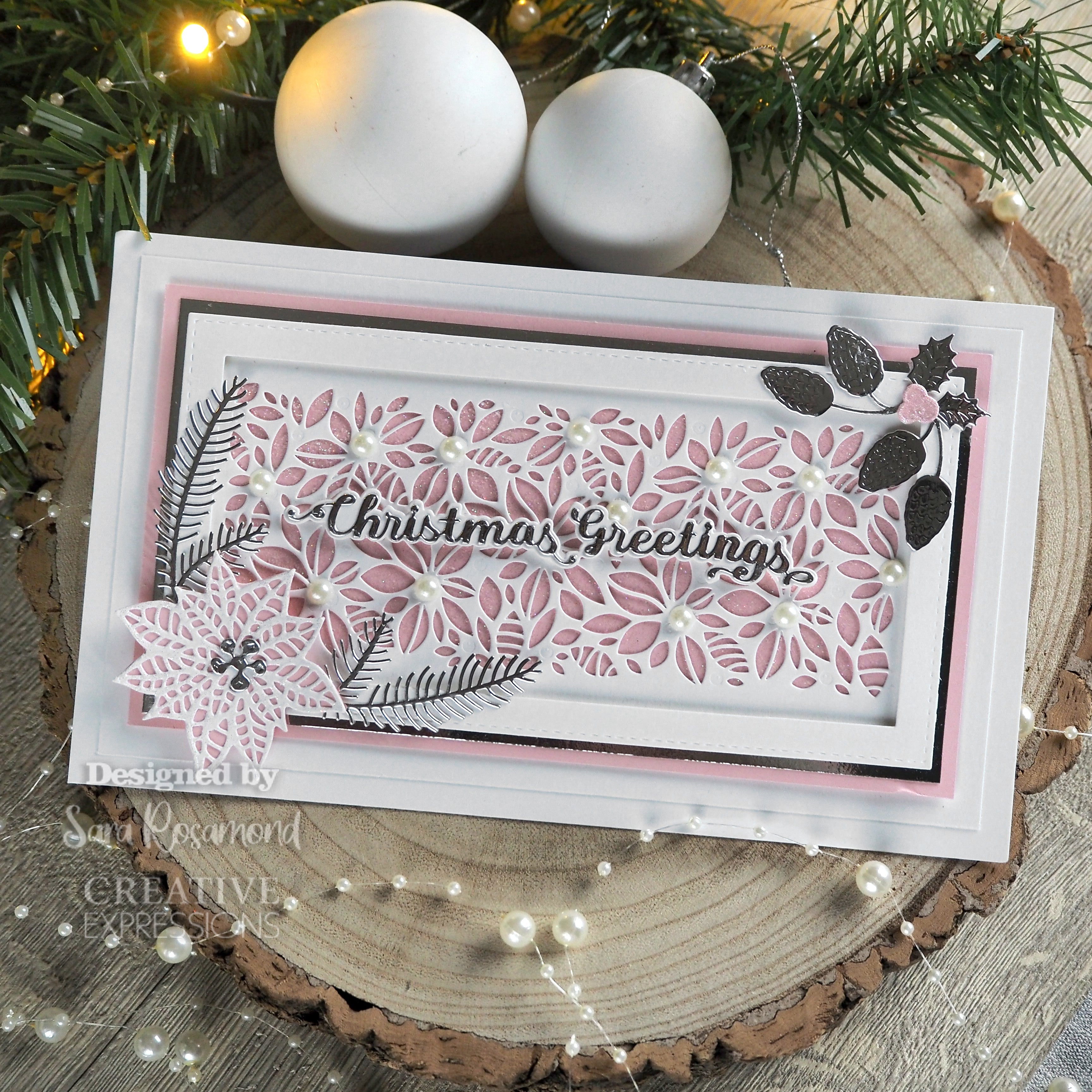 Creative Expressions Sue Wilson Festive Foliage Pieces Craft Die