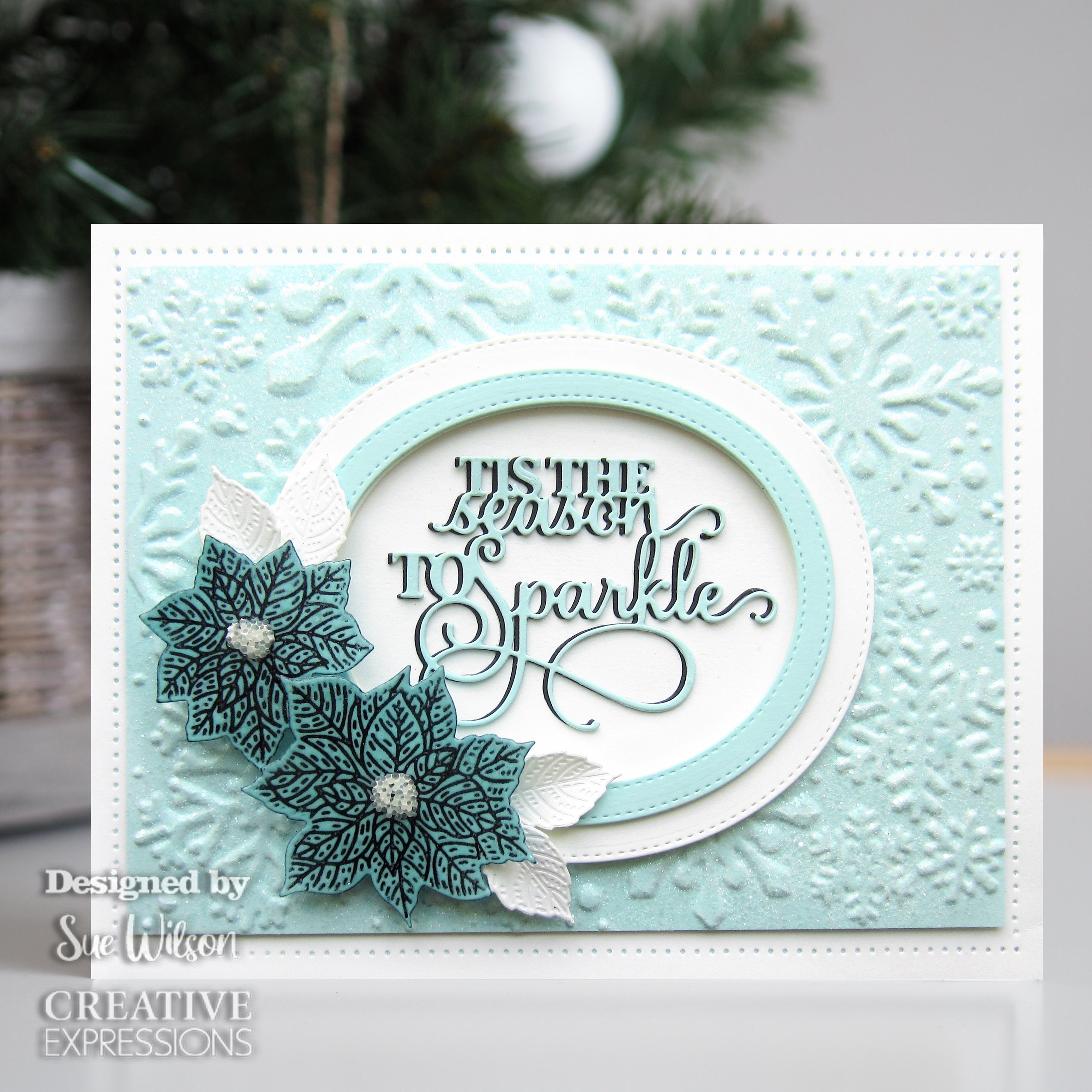 Creative Expressions Sue Wilson Mini Expressions Tis The Season To Sparkle Craft Die