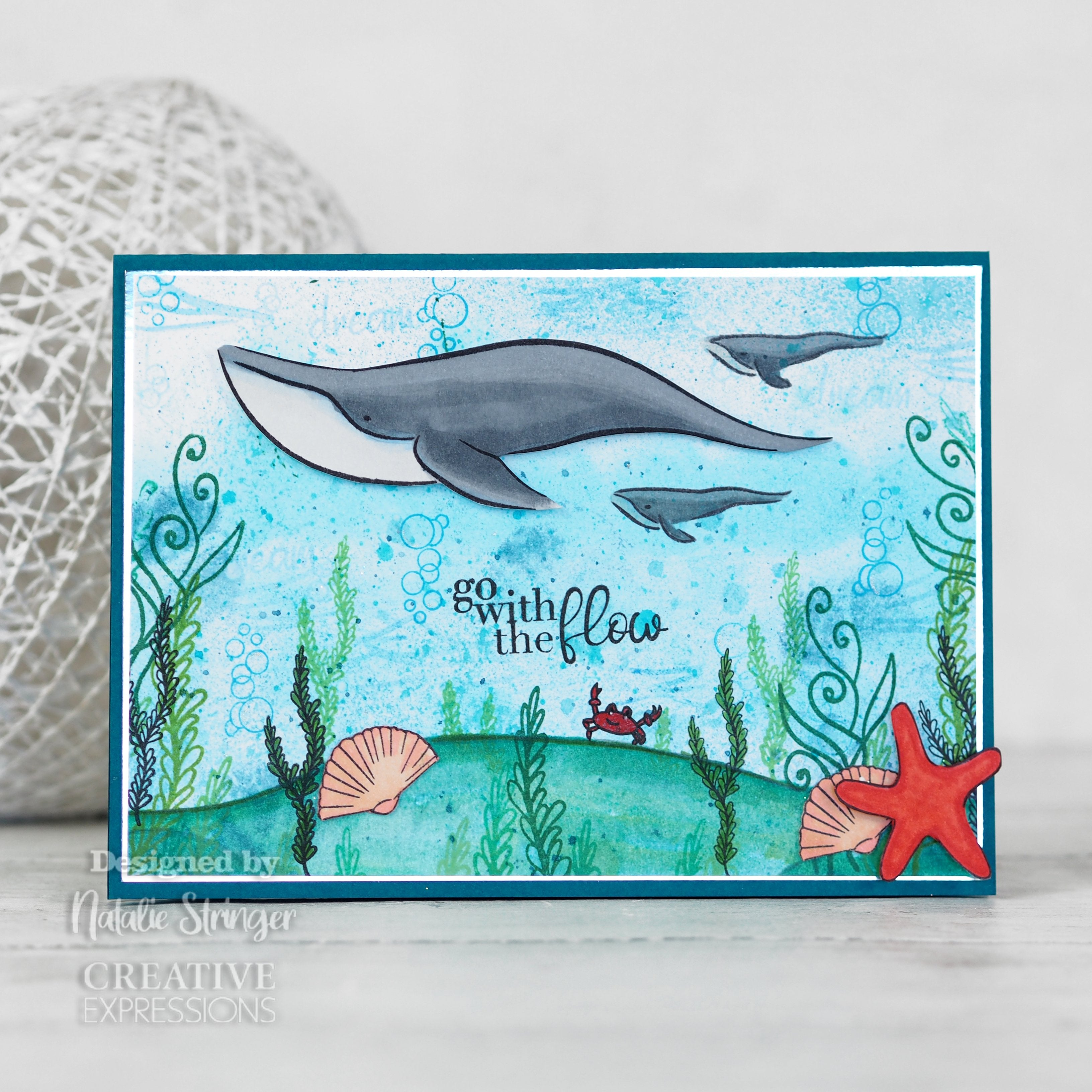 Creative Expressions Bonnita Moaby Embrace Adventure A5 Clear Stamp Set