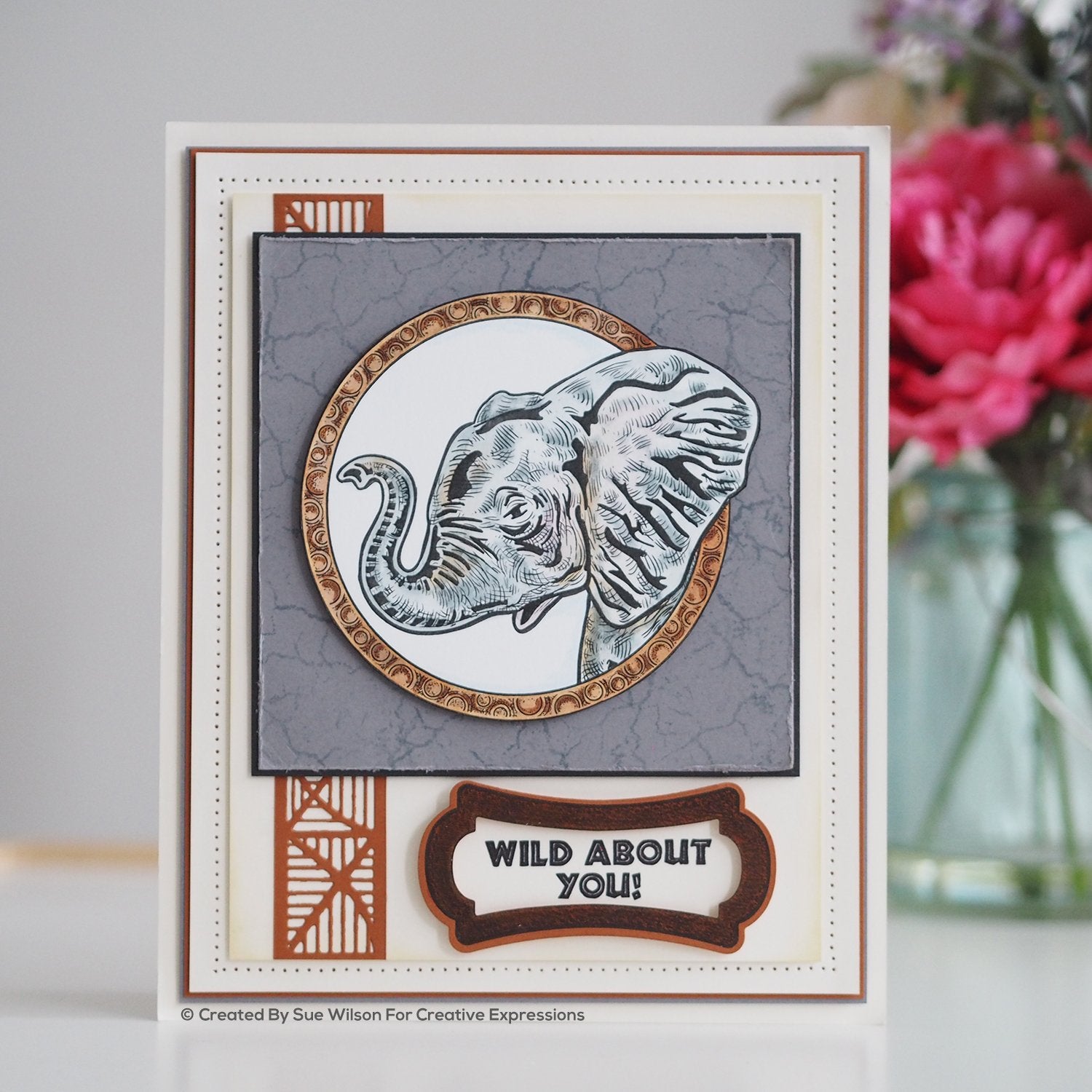 Sue Wilson Safari Collection Elephant Craft Die