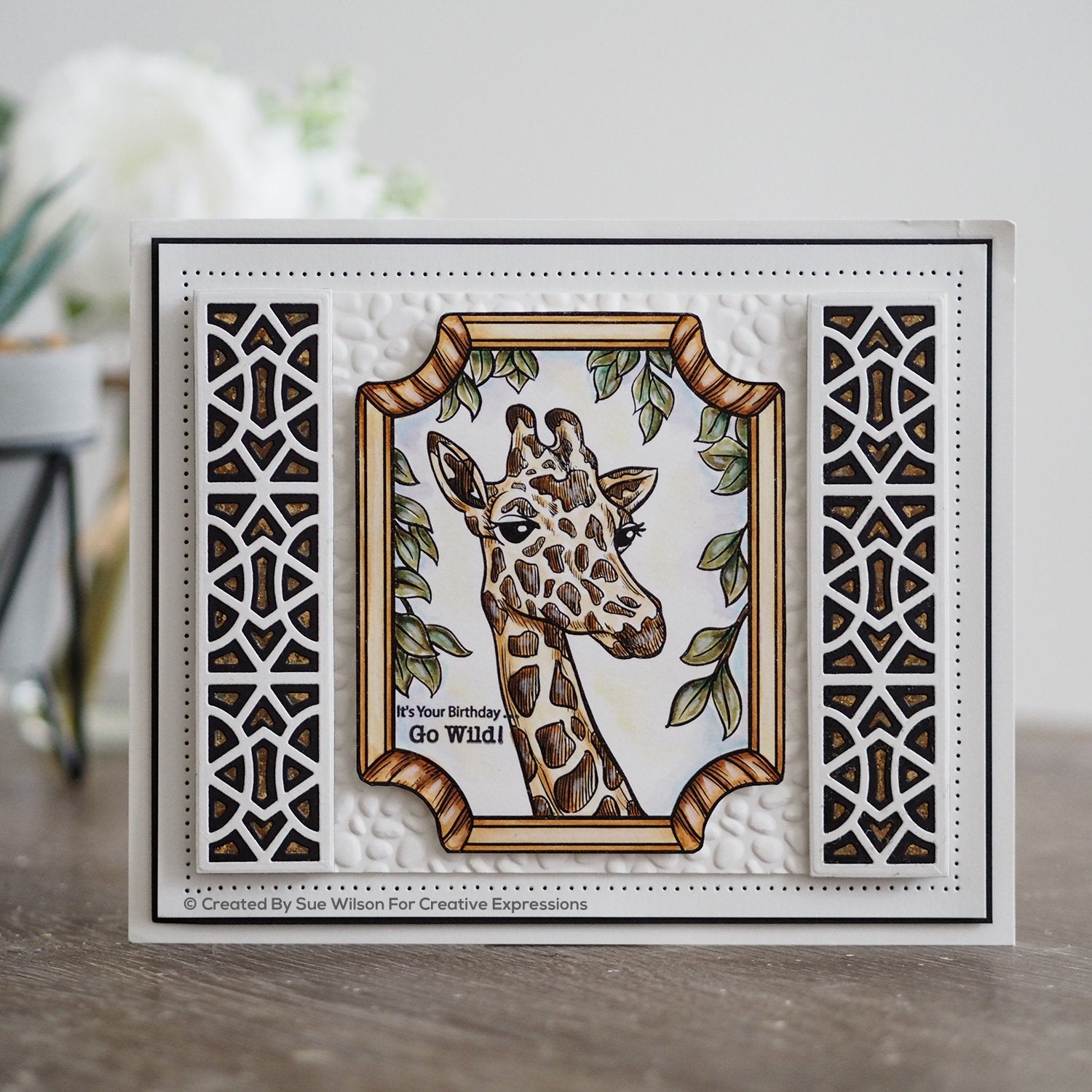 Sue Wilson Safari Collection Giraffe Craft Die