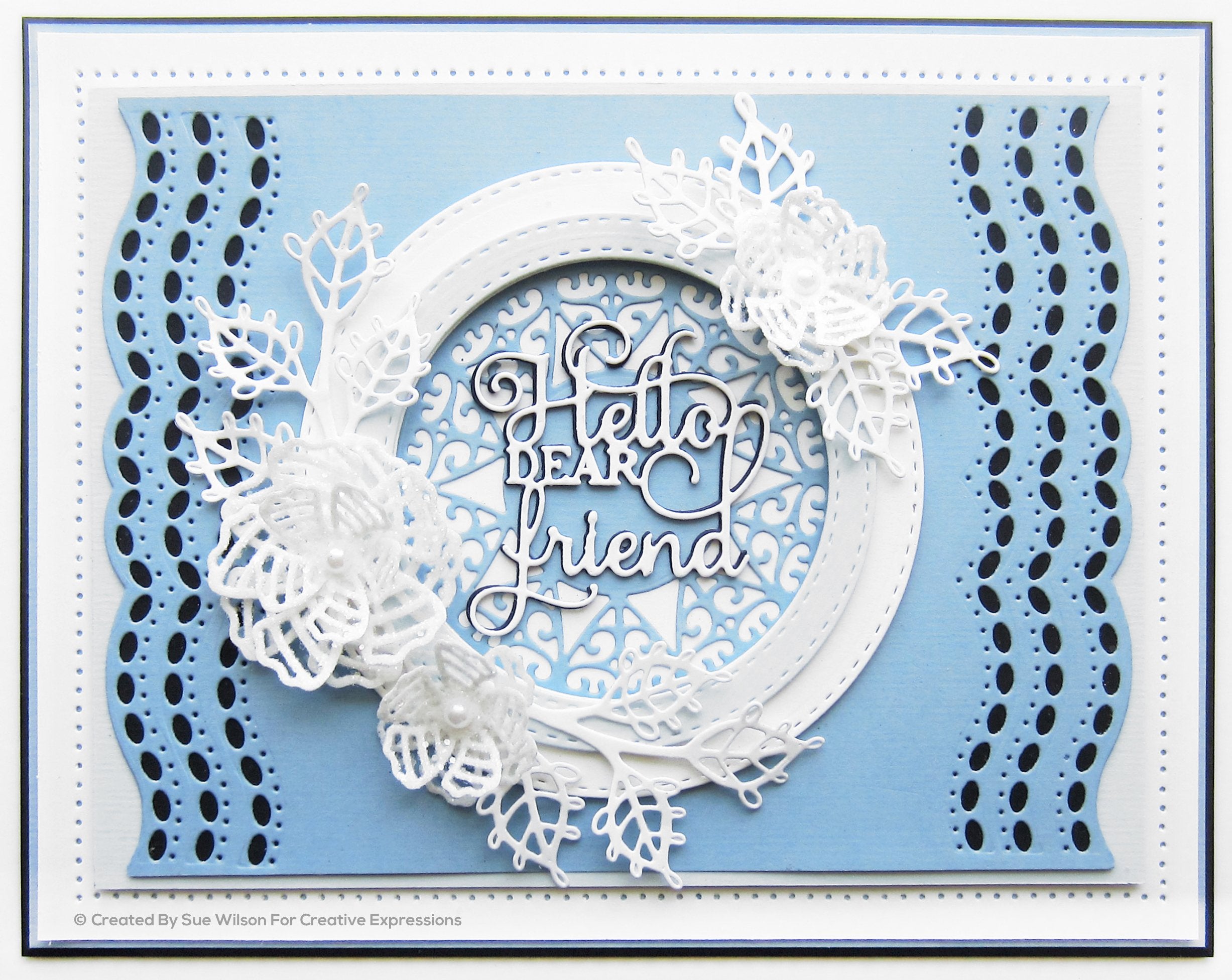 Sue Wilson Frames & Tags Cecilia Craft Die