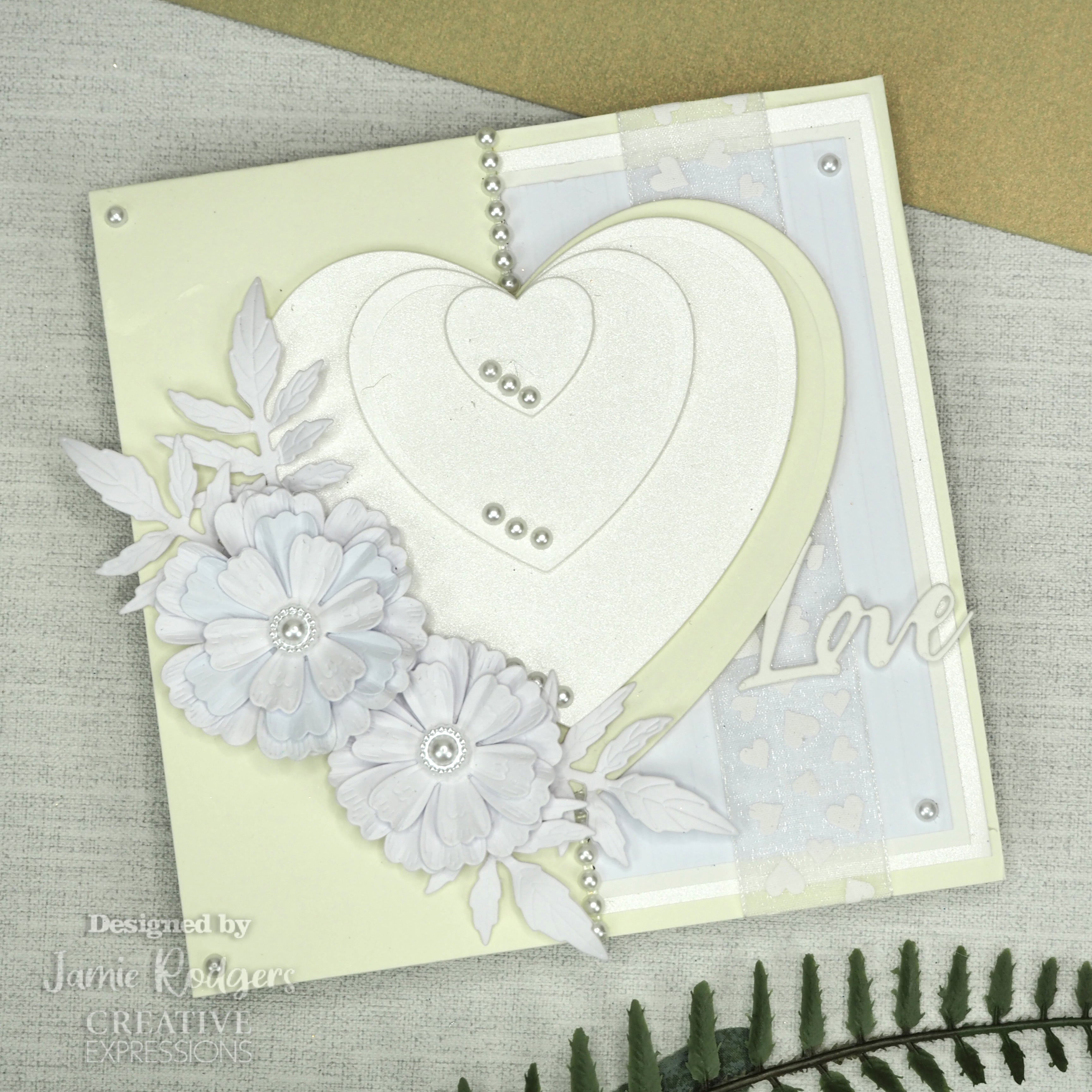 Creative Expressions Jamie Rodgers In and Out Collection Hearts Craft Die