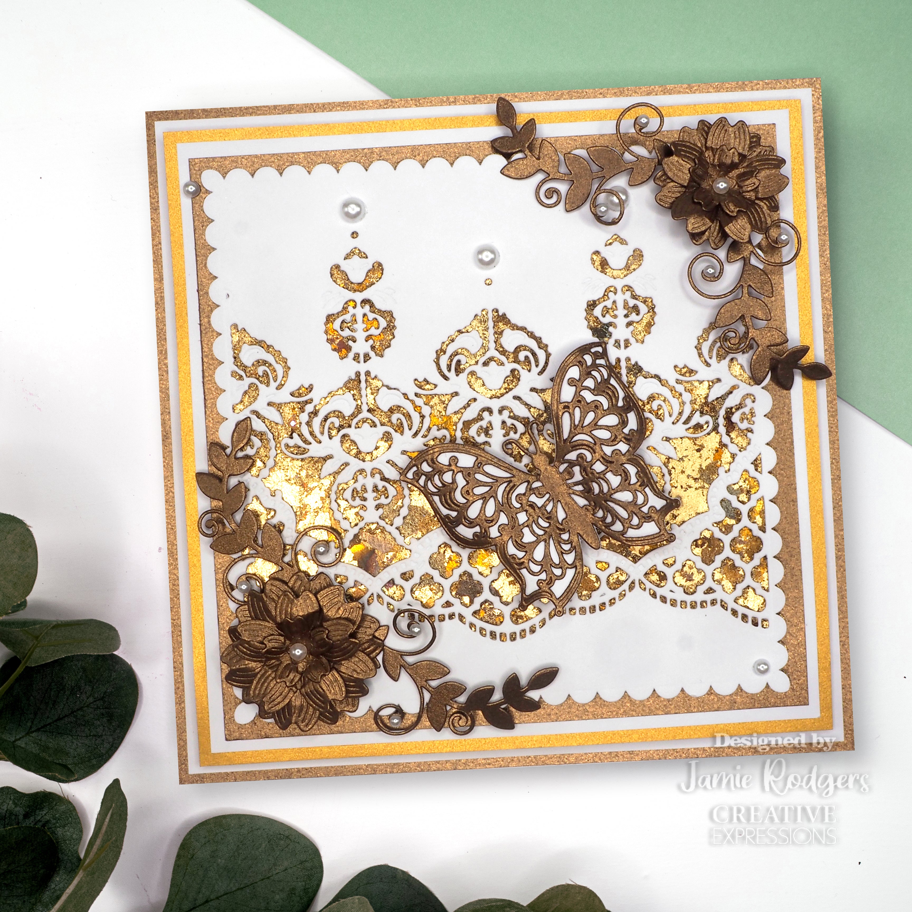 Creative Expressions Jamie Rodgers Moroccan Lace Border Craft Die