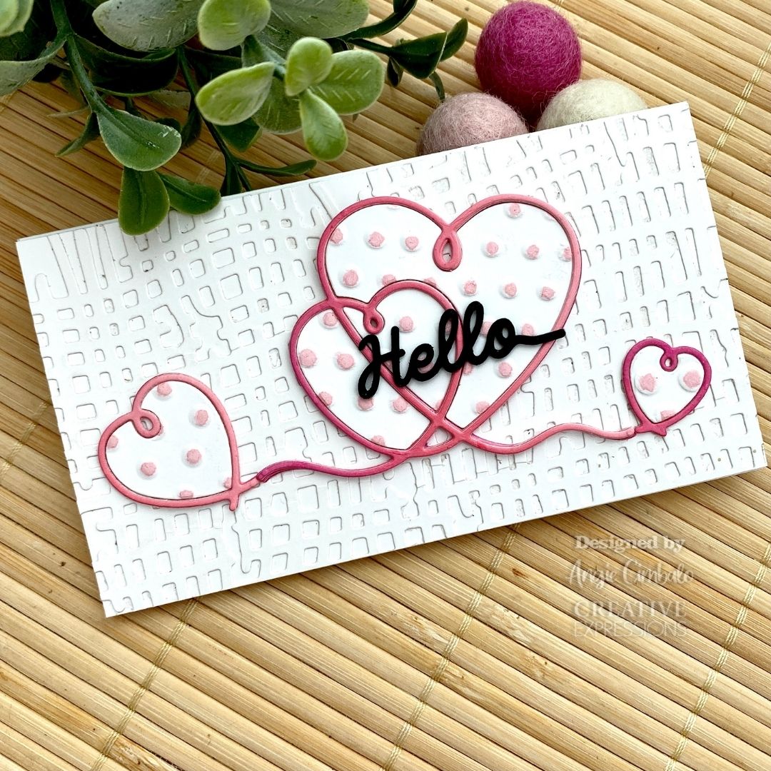 Creative Expressions One-liner Collection Hello Craft Die