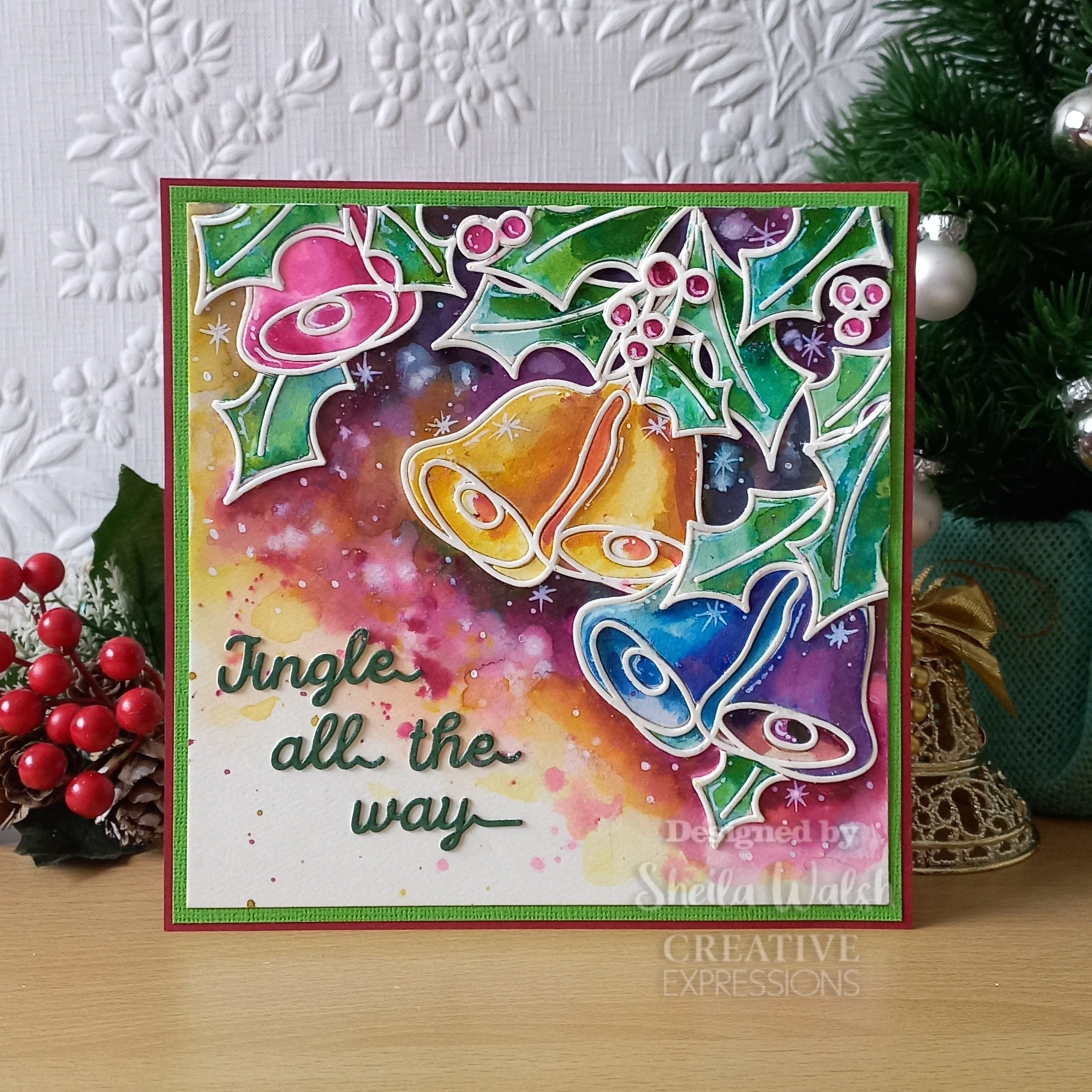 Creative Expressions One-liner Collection Jingle All The Way Craft Die