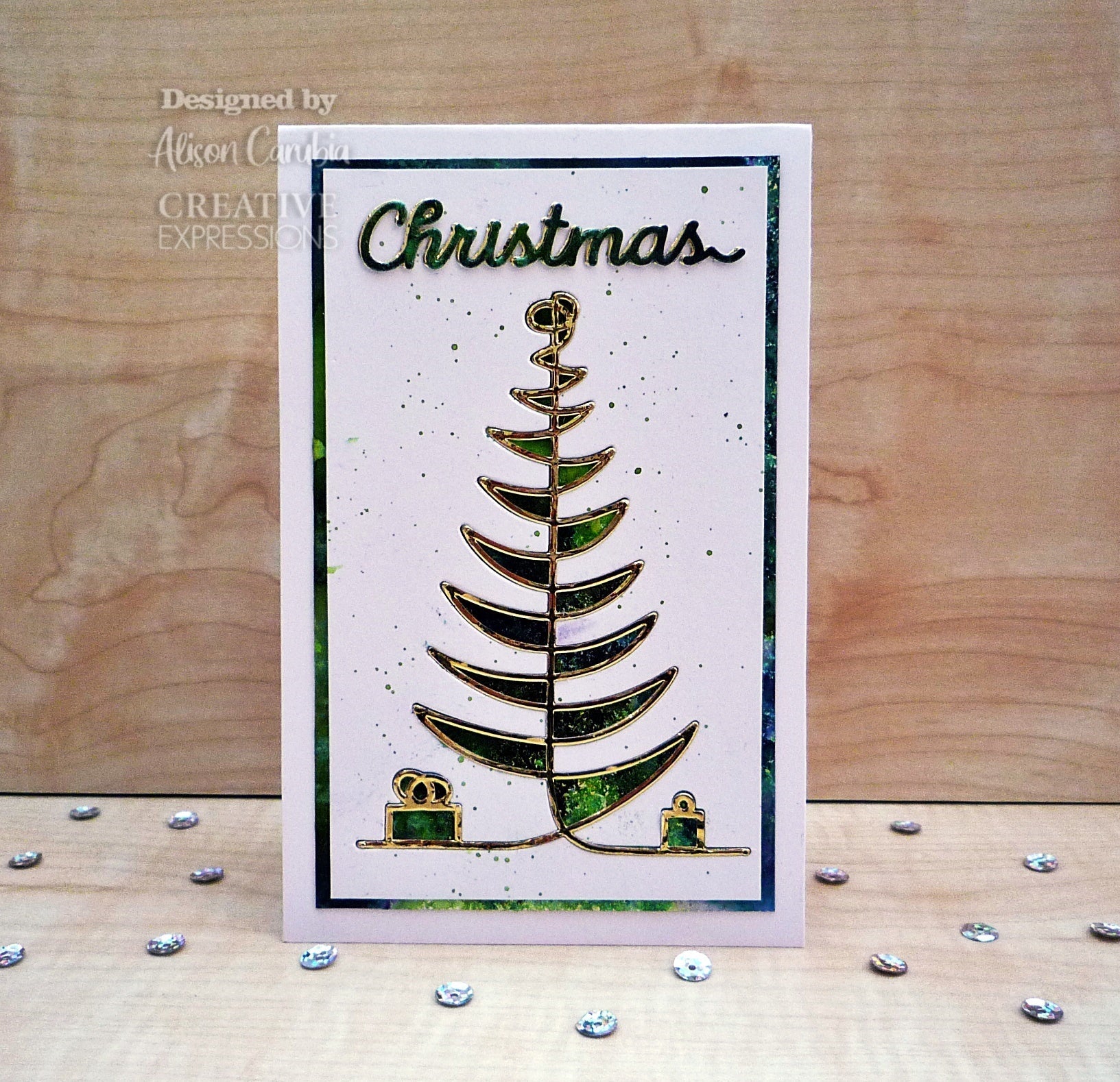 Creative Expressions One-liner Collection Christmas Wishes Craft Die