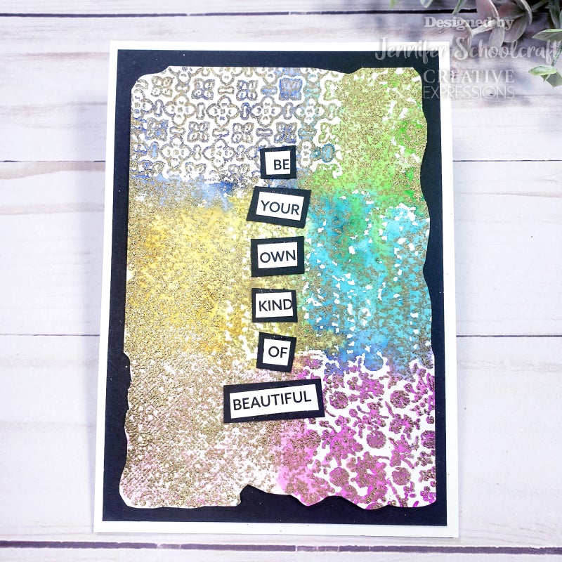 Creative Expressions Wordies Sentiment Sheets - Inspirational Pk 4 6 in x 8 in