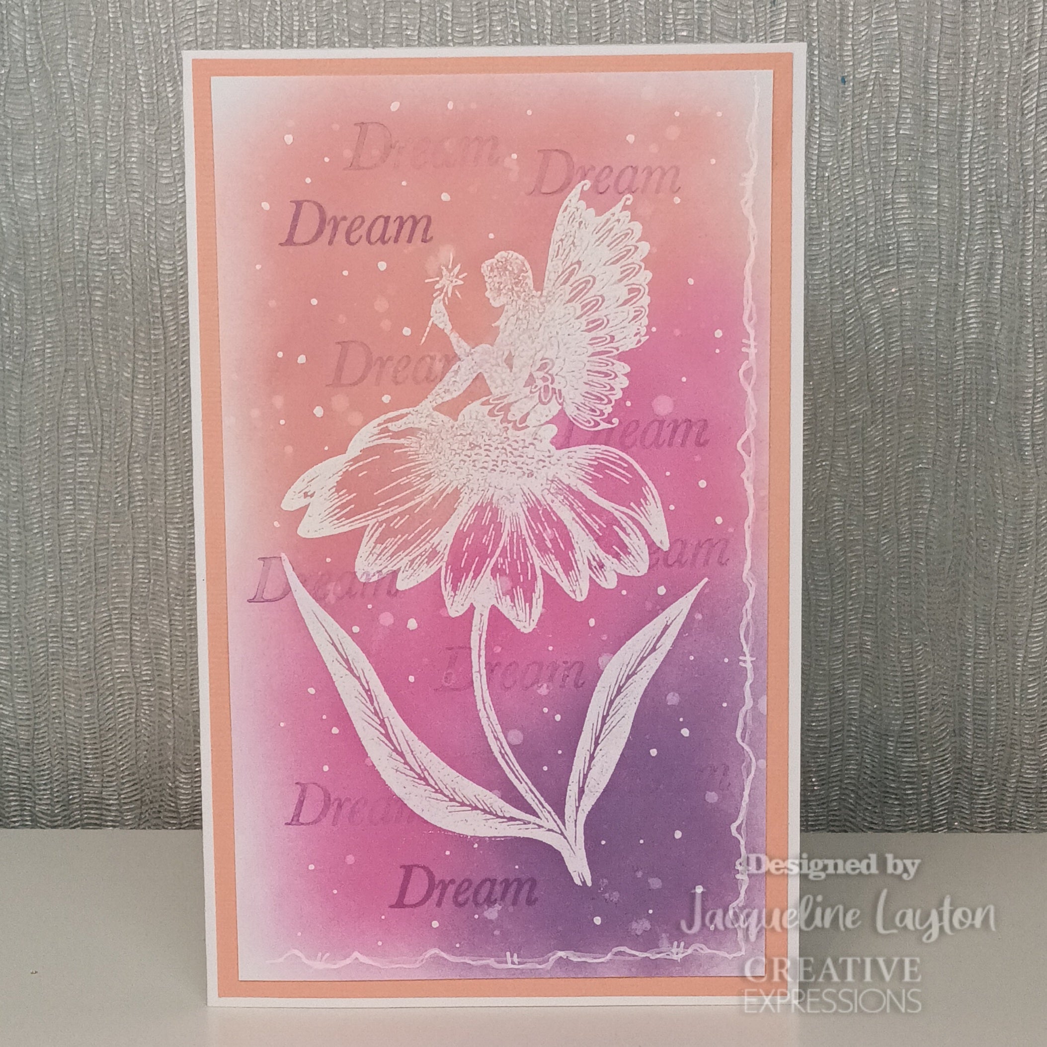 Creative Expressions Designer Boutique Daisy Dreams 6 in x 4 in Clear Stamp Set