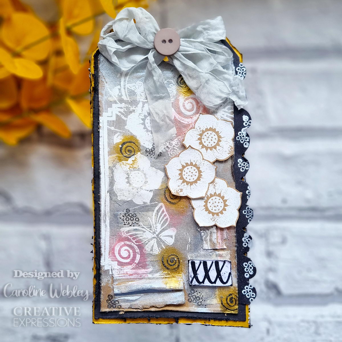 Creative Expressions Designer Boutique Loudly Laughing 6 in x 4 in Clear Stamp Set