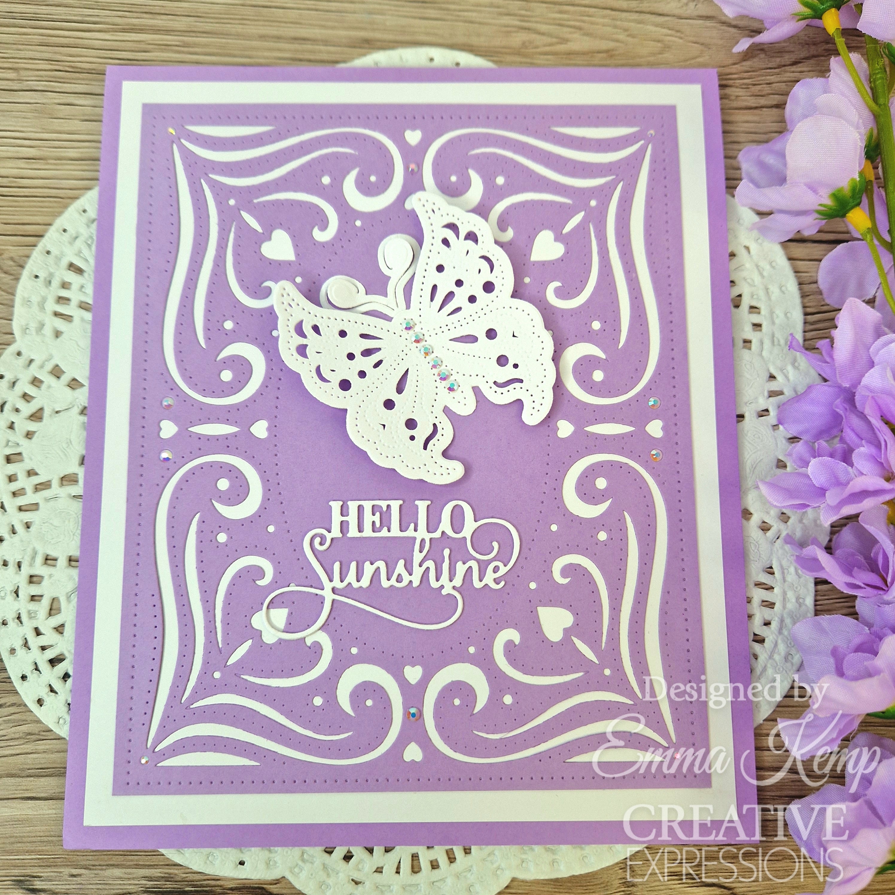 Creative Expressions Jamie Rodgers Delicate Butterfly Craft Die