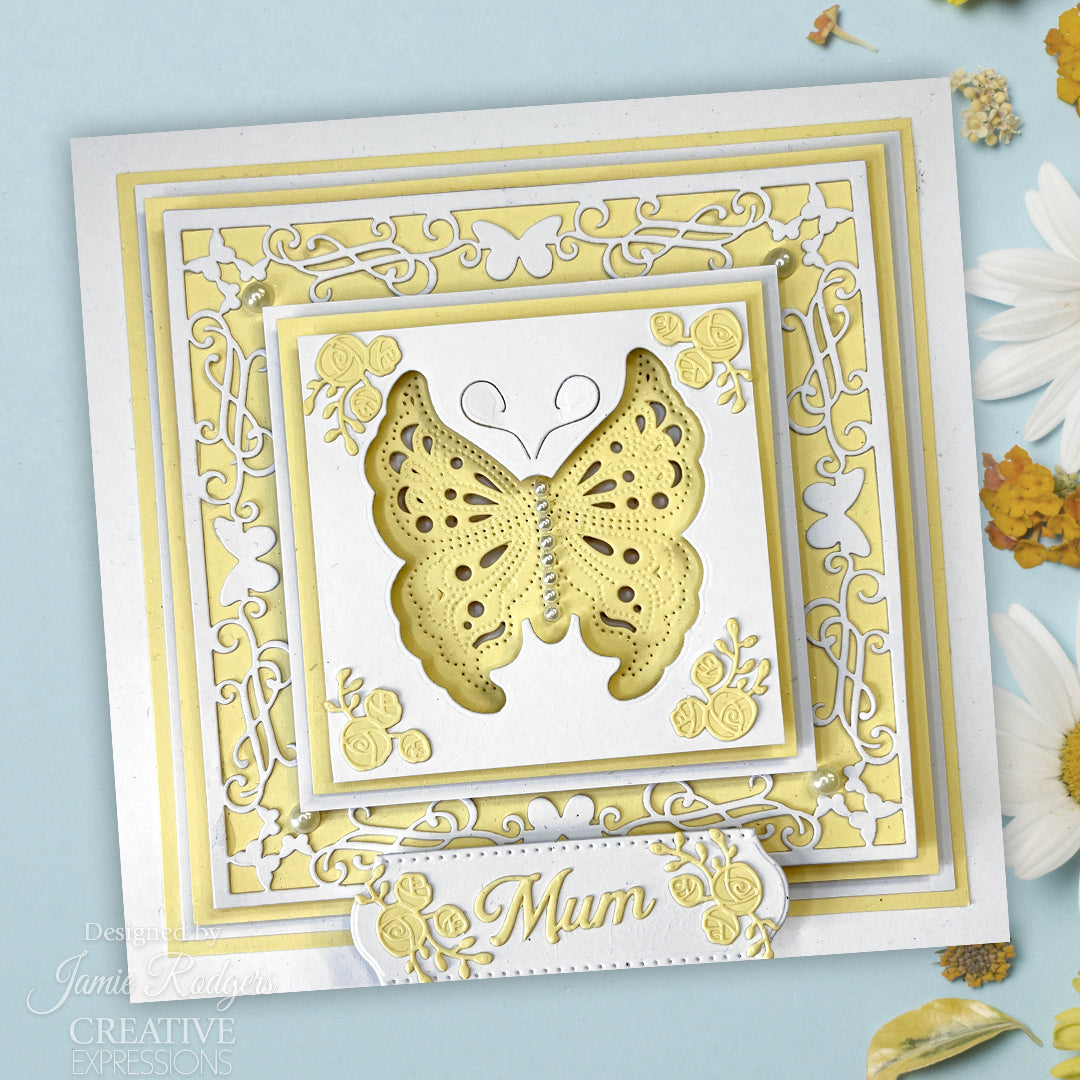 Creative Expressions Jamie Rodgers Delicate Butterfly Craft Die