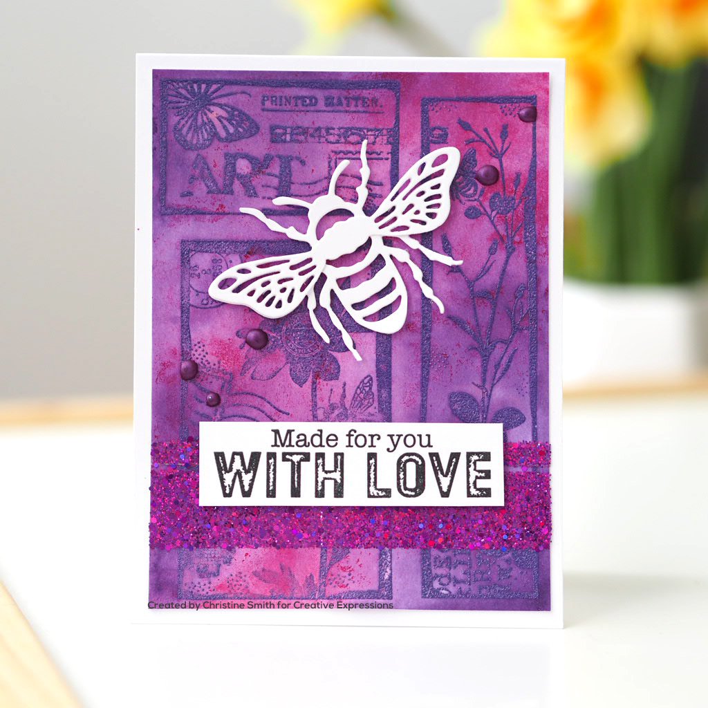 Creative Expressions Paper Cuts Bumble Bee Edger Craft Die