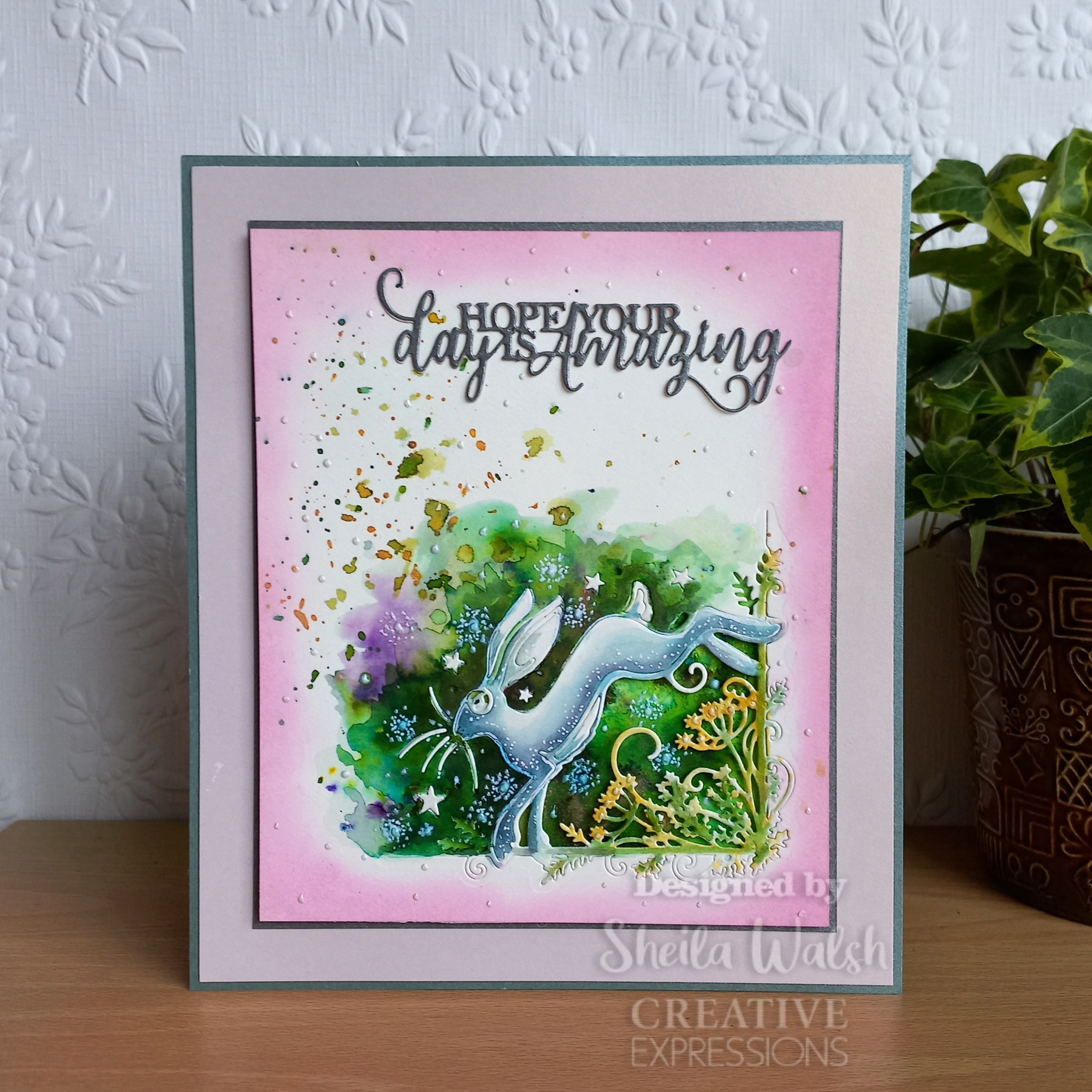 Creative Expressions Paper Cuts Wildflower Frolic Corner Craft Die