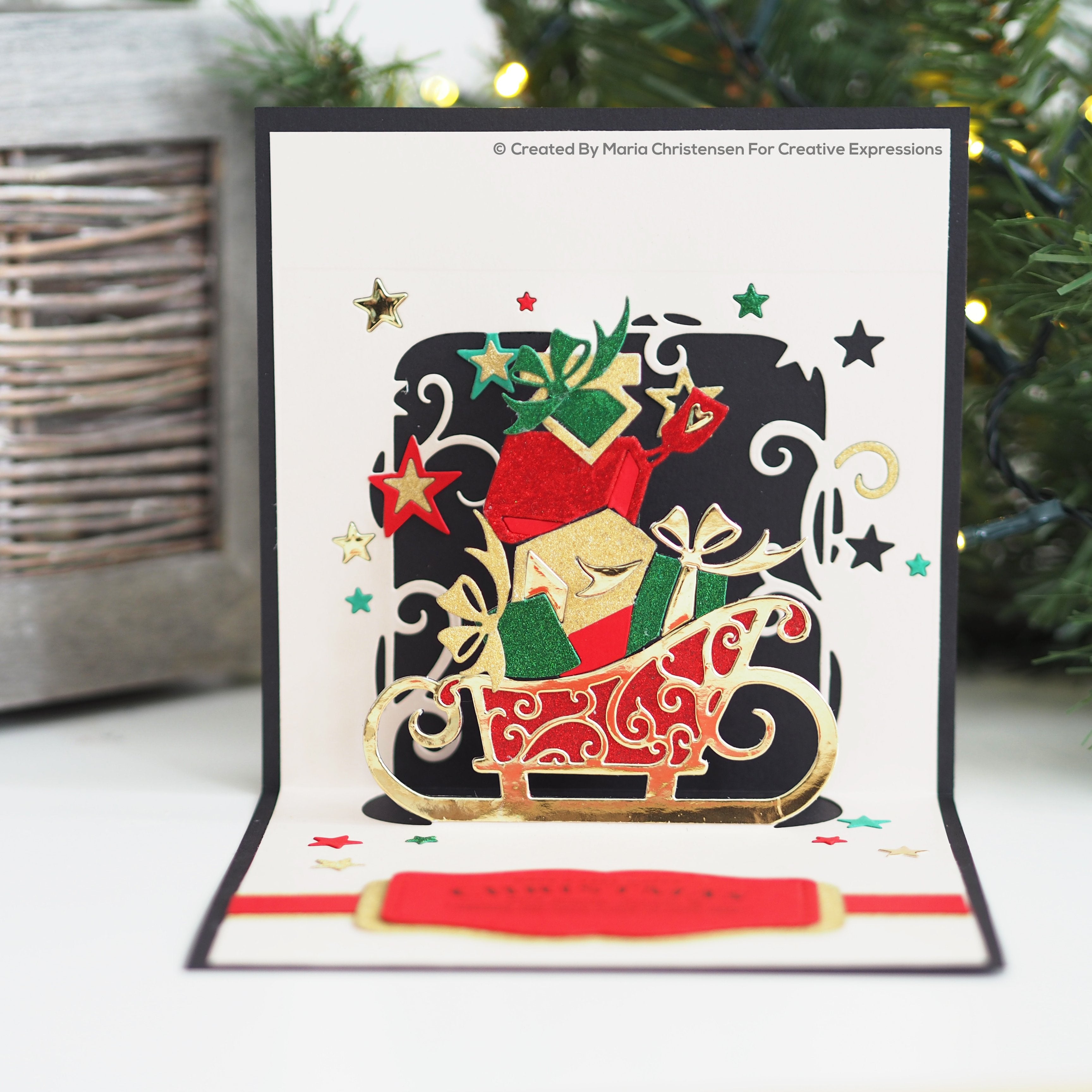 Paper Cuts Pop Up Santa Express Craft Die