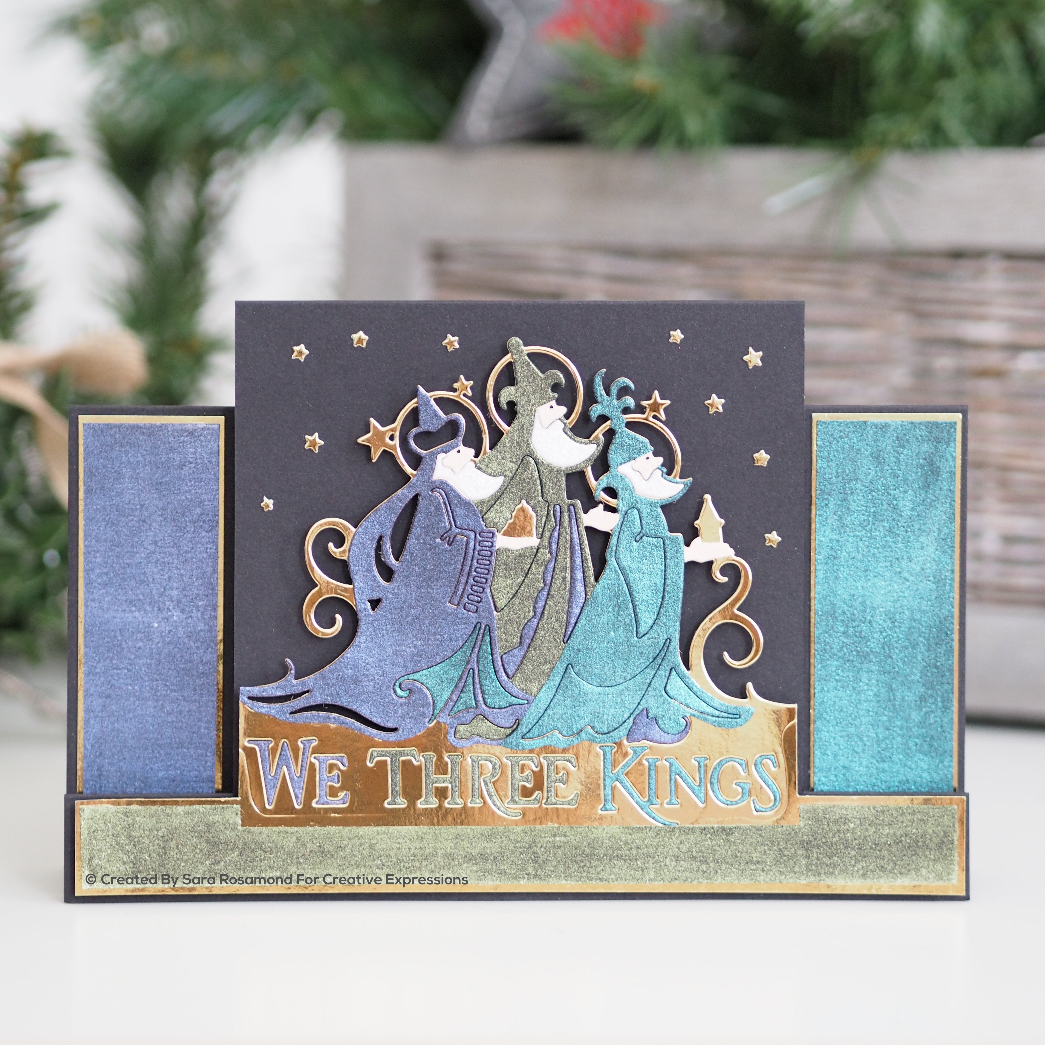 Paper Cuts Edger We Three Kings Craft Die